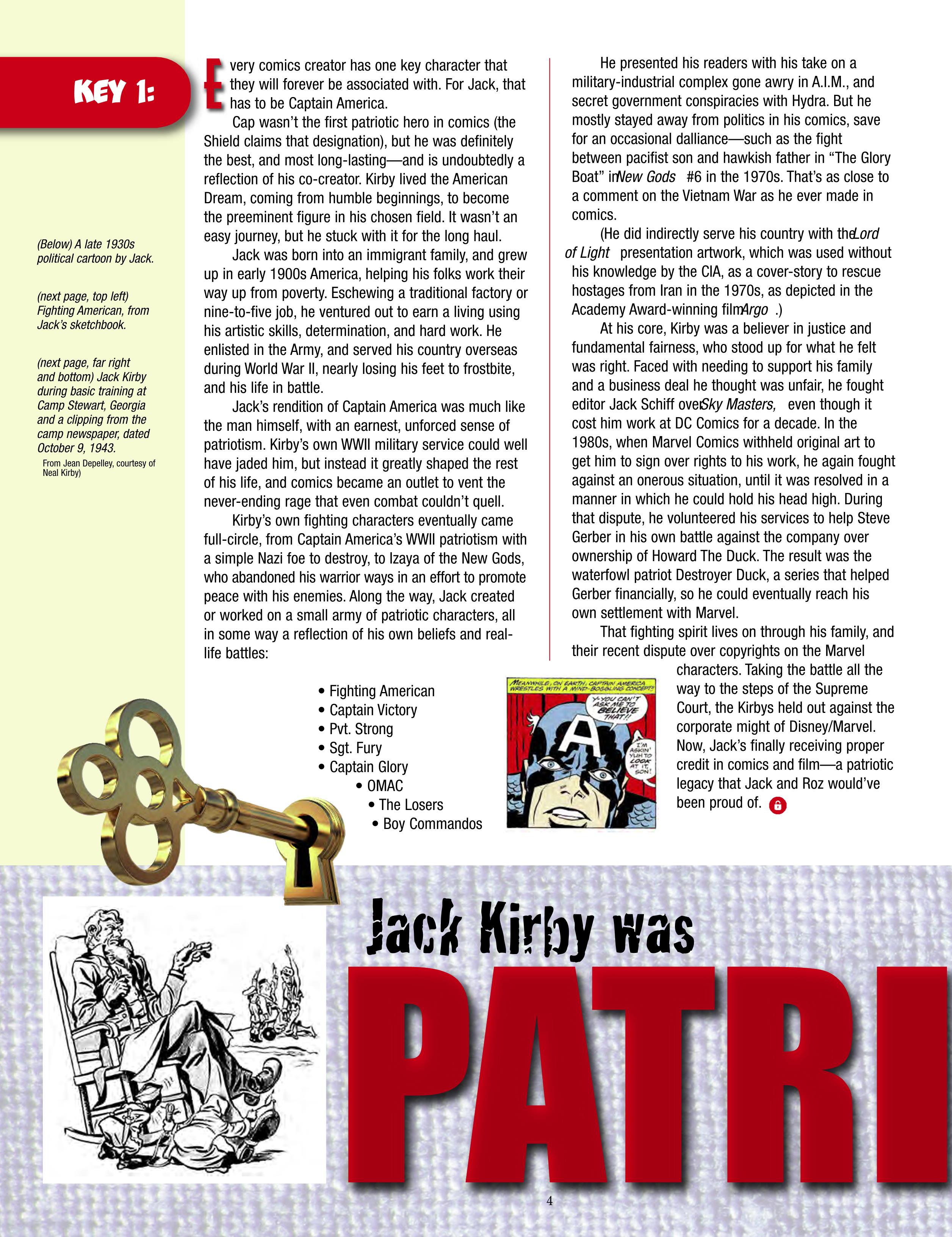 Read online The Jack Kirby Collector comic -  Issue #68 - 6