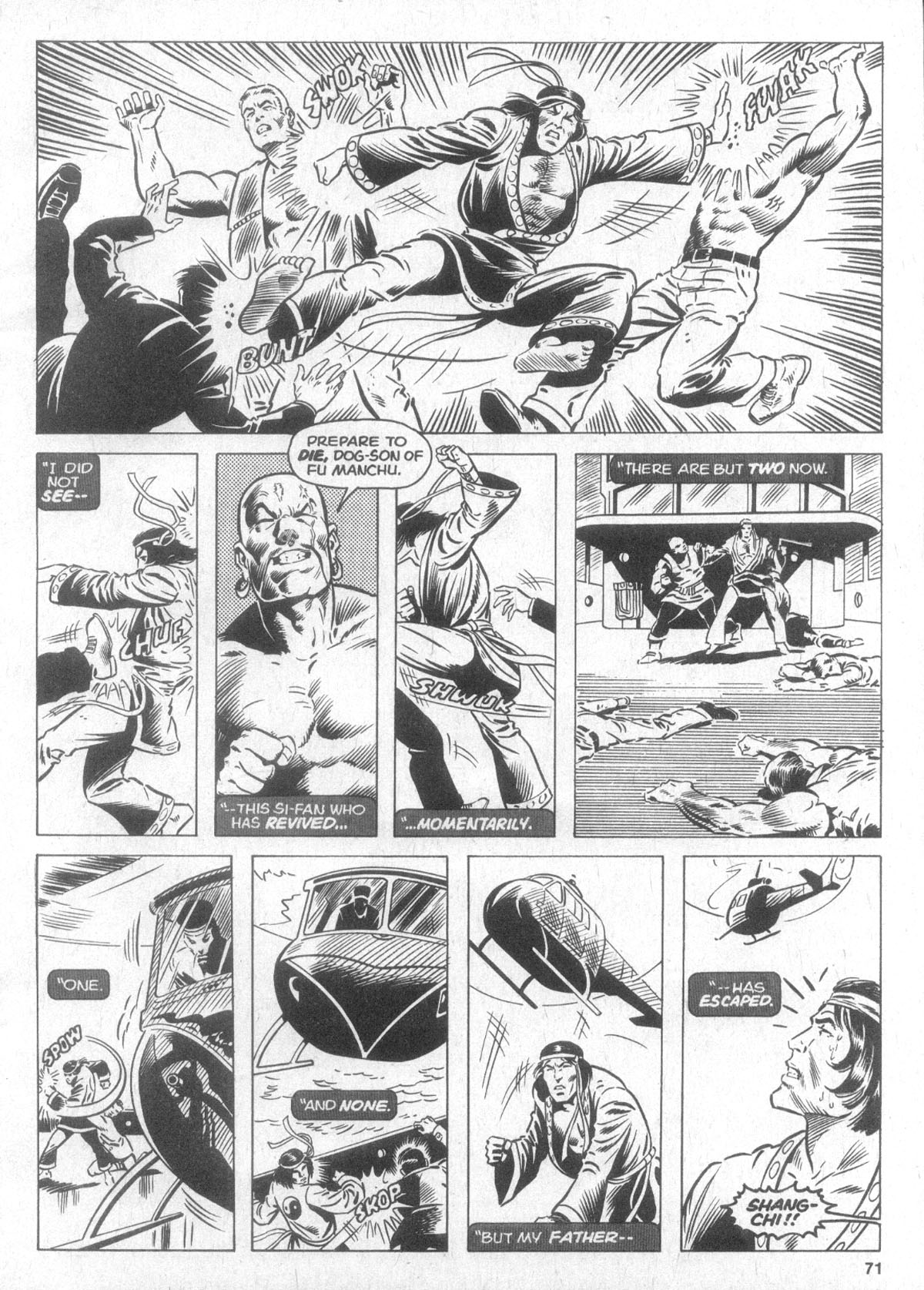 Read online The Deadly Hands of Kung Fu comic -  Issue # _Special - 67