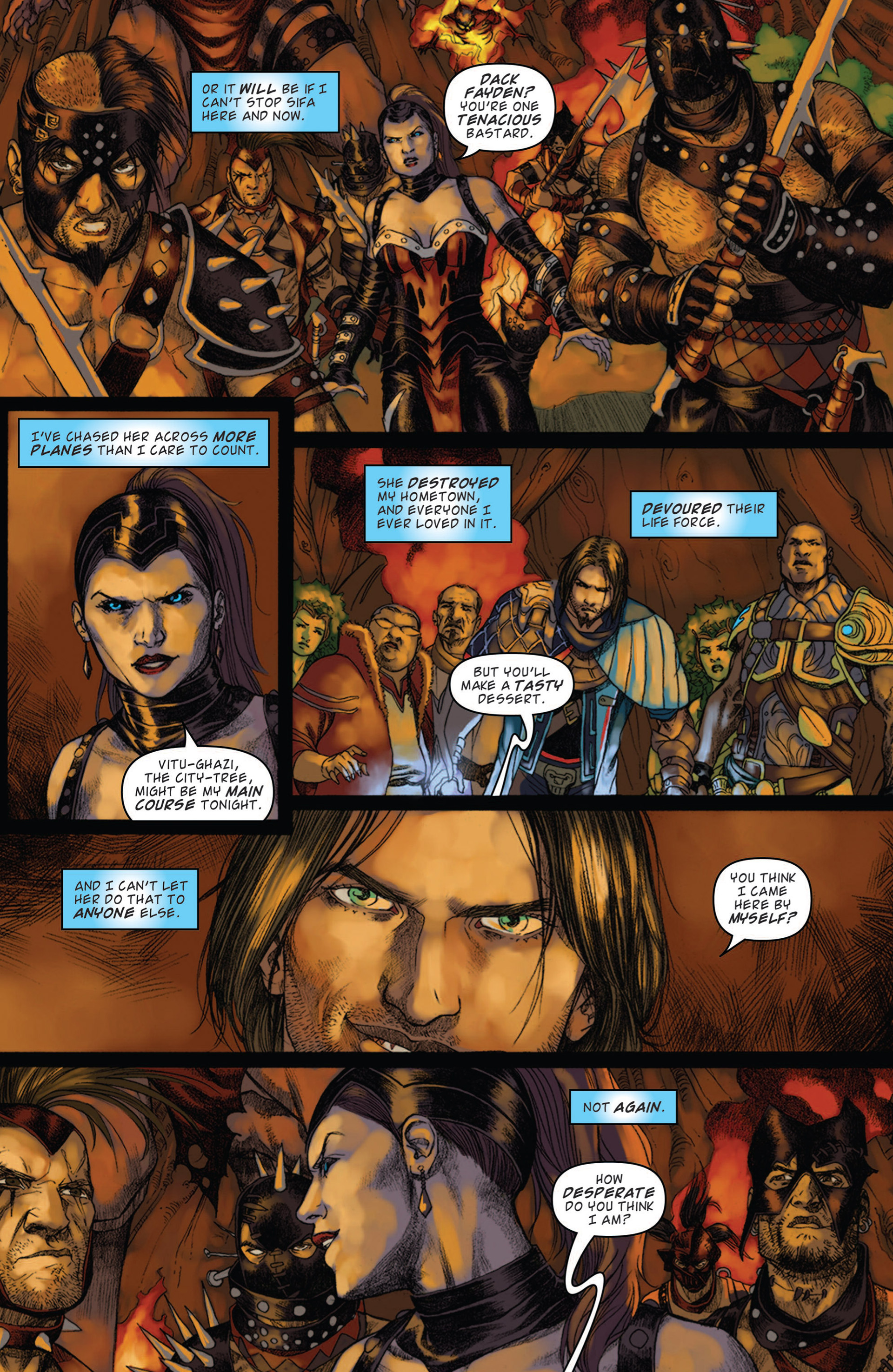 Read online Magic: The Gathering--Path of Vengeance comic -  Issue #4 - 4
