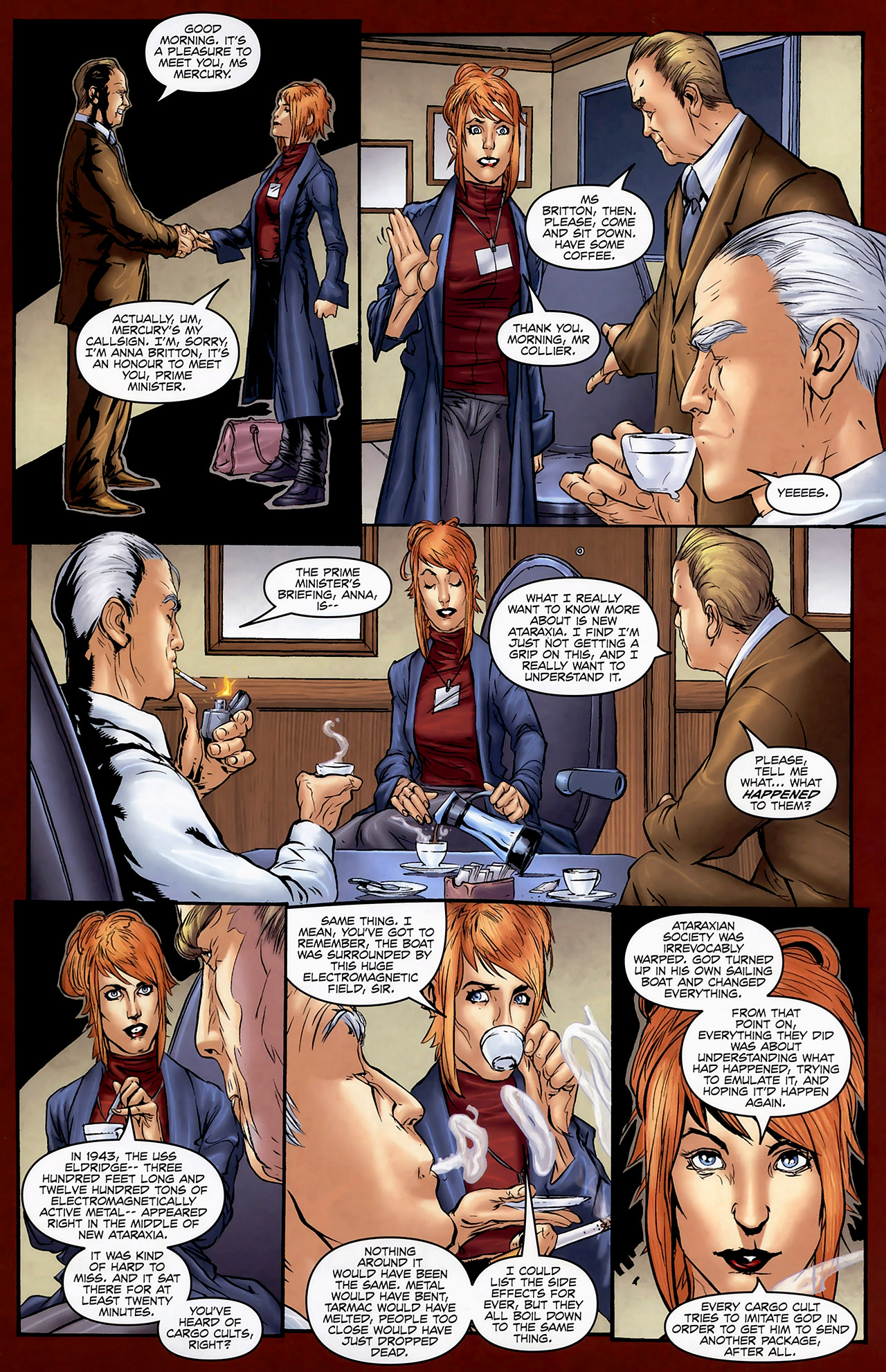 Read online Anna Mercury comic -  Issue #4 - 11