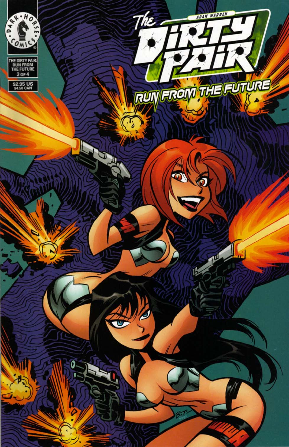 Read online Dirty Pair: Run From the Future comic -  Issue #3 - 1