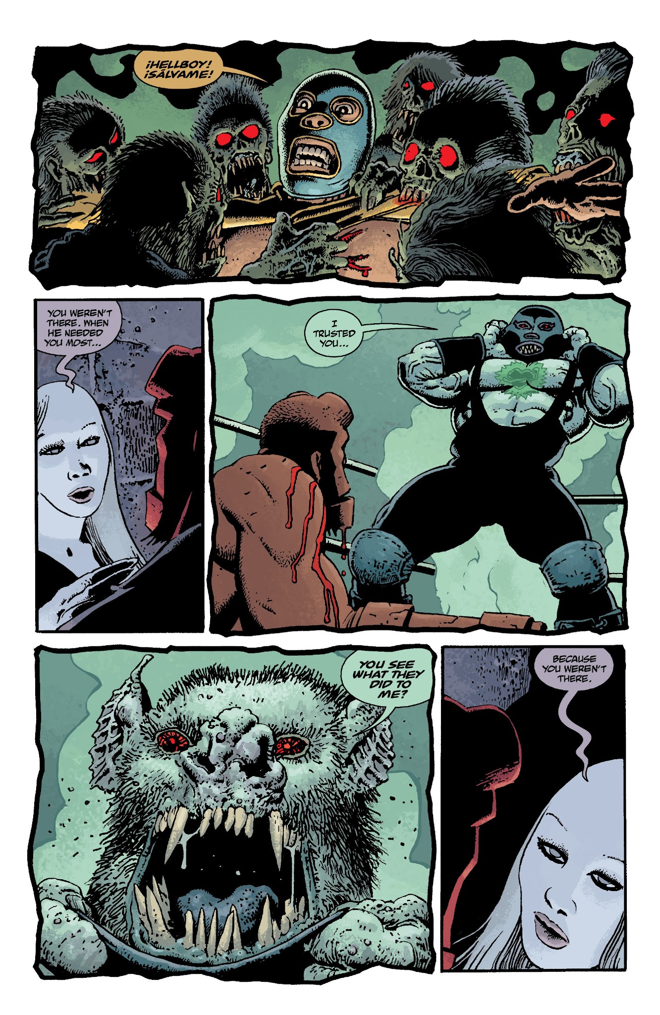 Read online Hellboy In Mexico comic -  Issue # TPB - 122