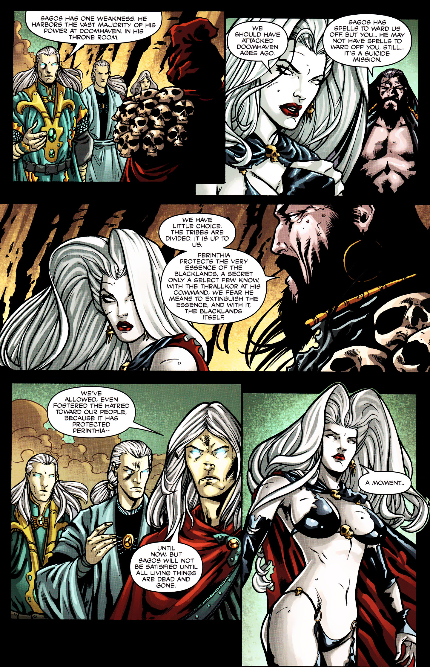 Read online Lady Death: Origins - Cursed comic -  Issue #2 - 16