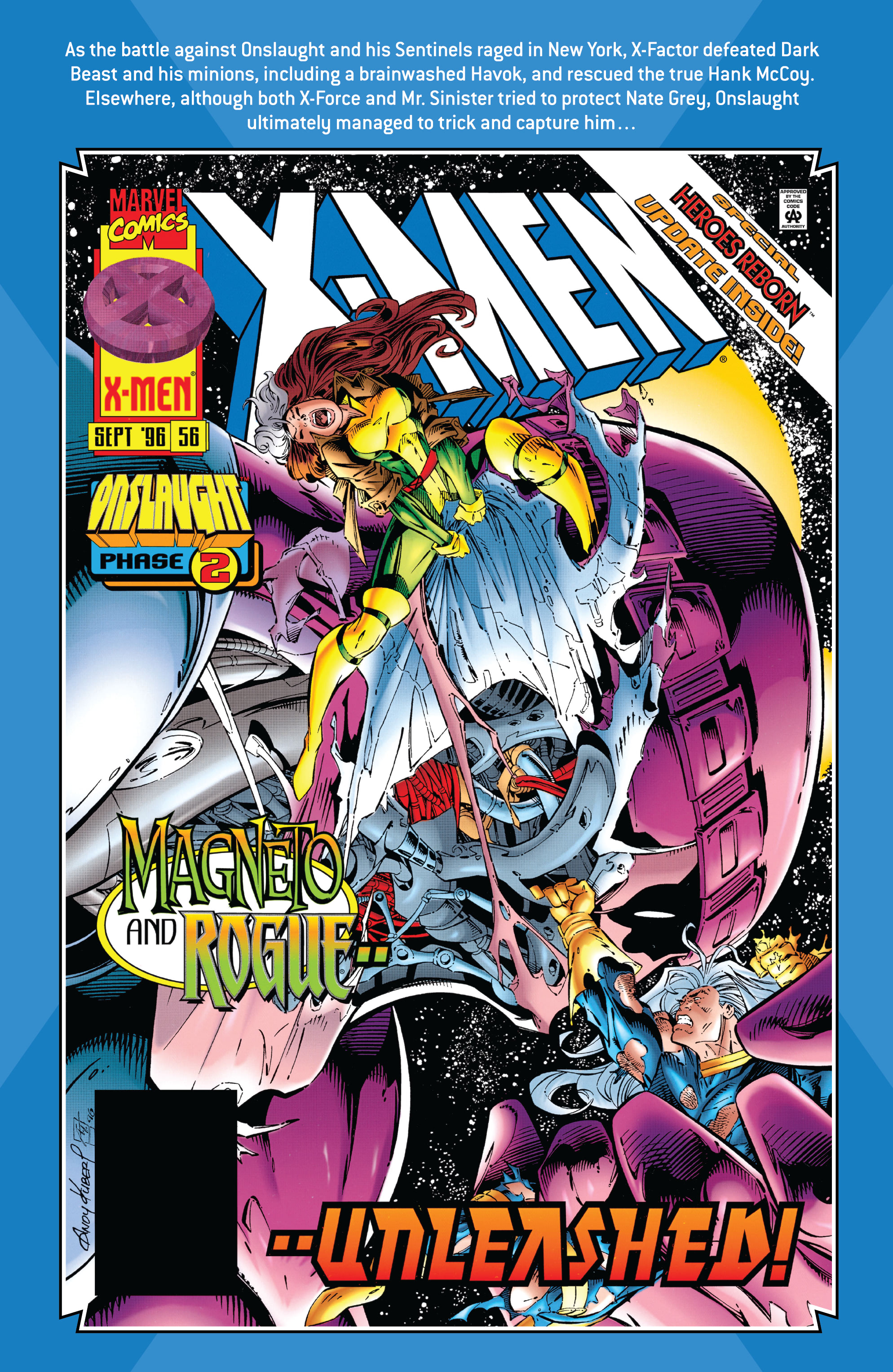 Read online X-Men Milestones: Onslaught comic -  Issue # TPB (Part 4) - 10