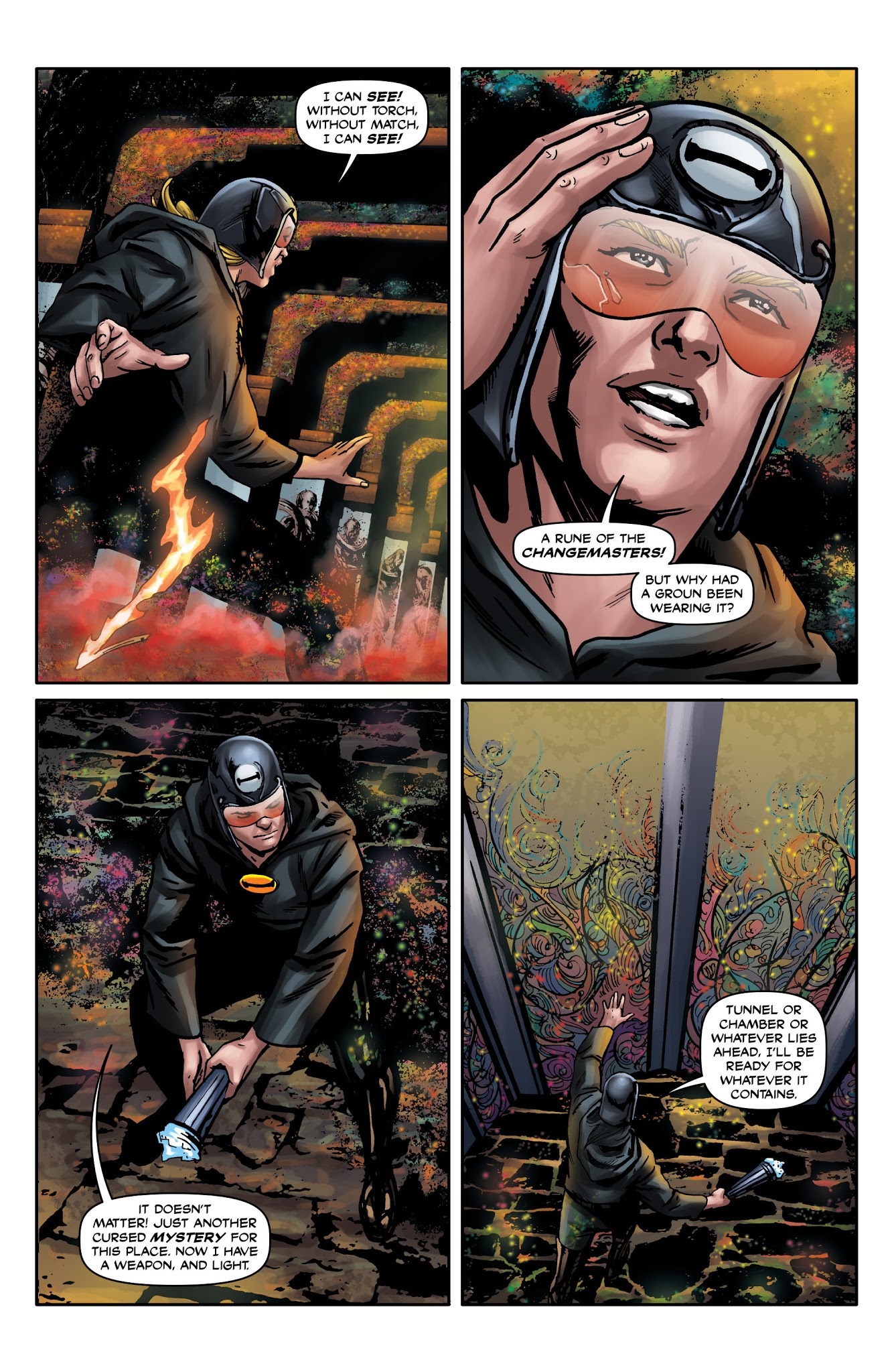 Read online In the House of the Worm comic -  Issue #4 - 12
