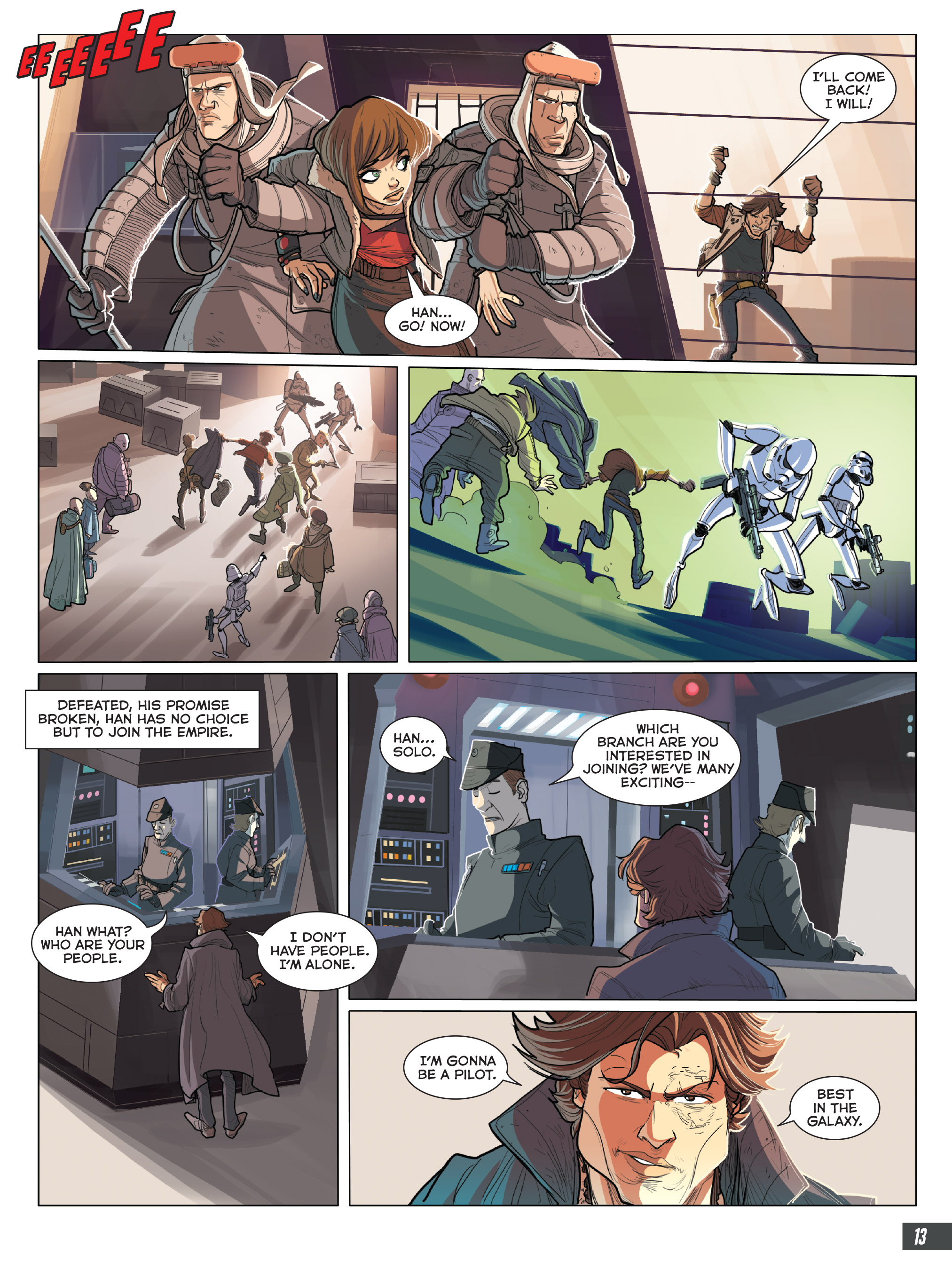 Read online Star Wars: Solo Graphic Novel Adaptation comic -  Issue # TPB - 12