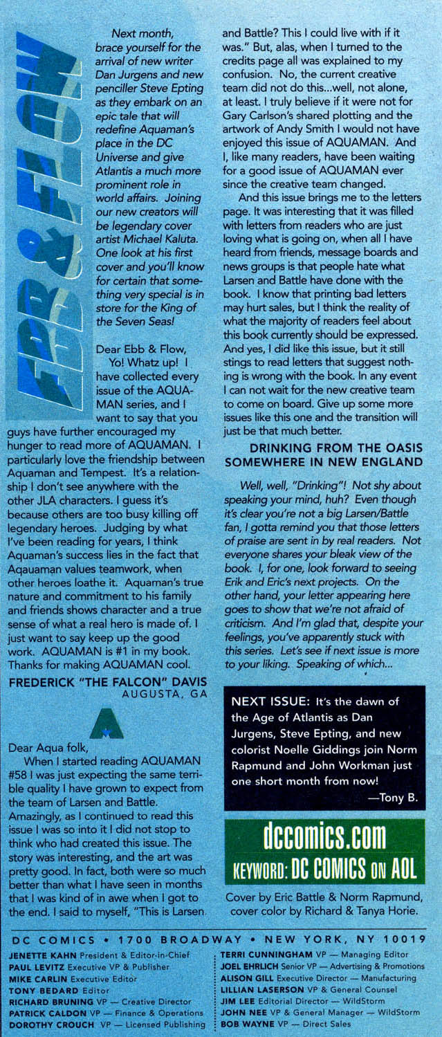 Aquaman (1994) Issue #62 #68 - English 24