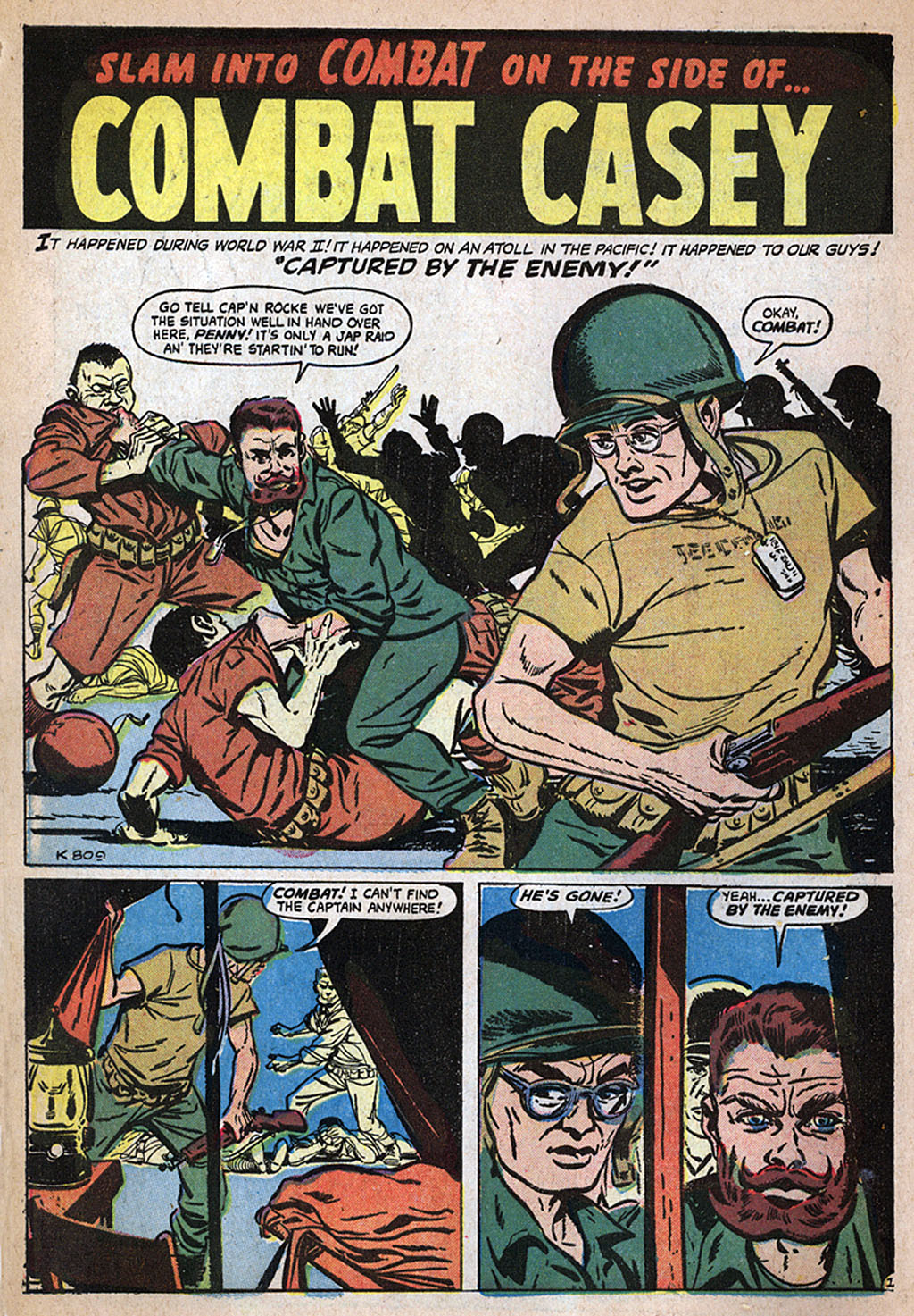 Read online Combat Casey comic -  Issue #31 - 10