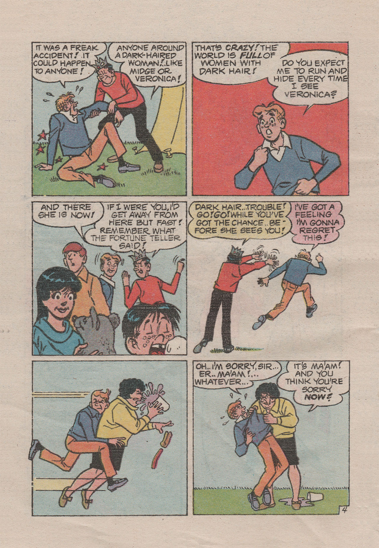 Read online Jughead with Archie Digest Magazine comic -  Issue #99 - 129