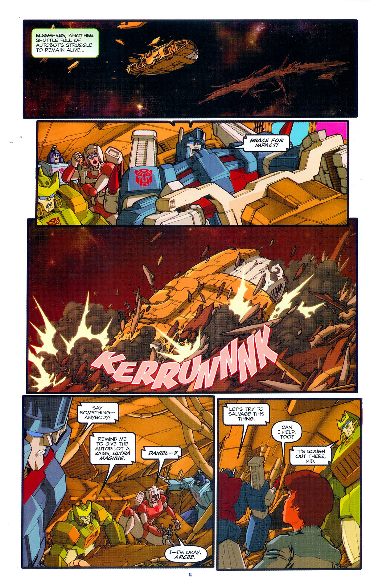 Read online The Transformers: The Animated Movie comic -  Issue #3 - 6