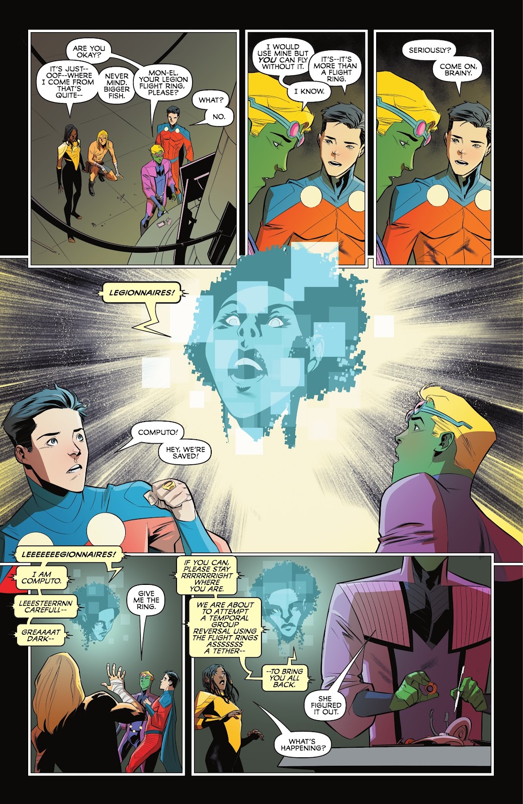 Justice League vs. The Legion of Super-Heroes issue 4 - Page 16