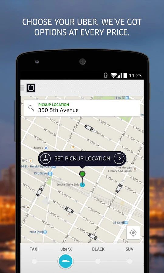 Uber | Screenshot