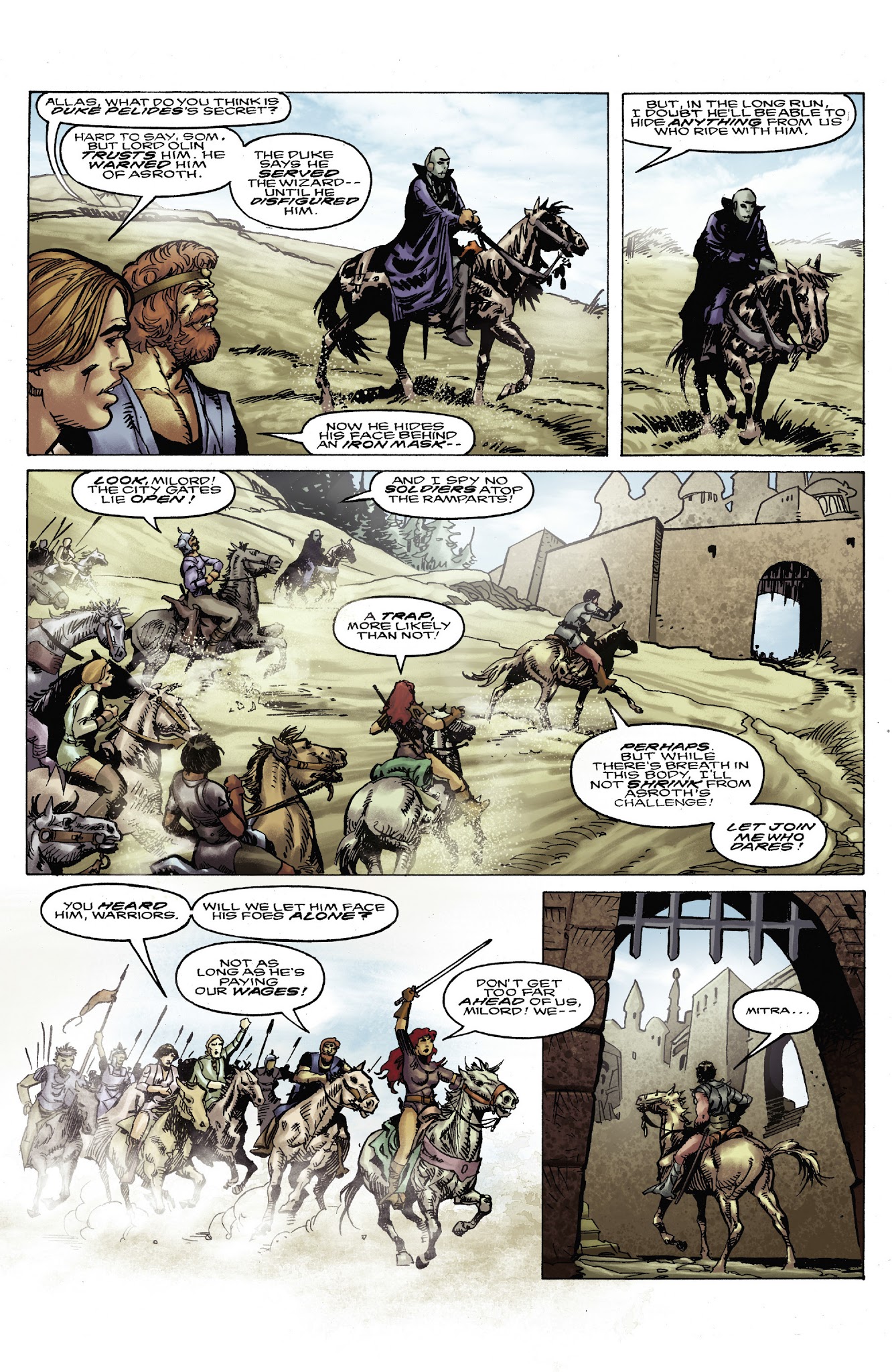 Read online Classic Red Sonja Re-Mastered comic -  Issue #2 - 5