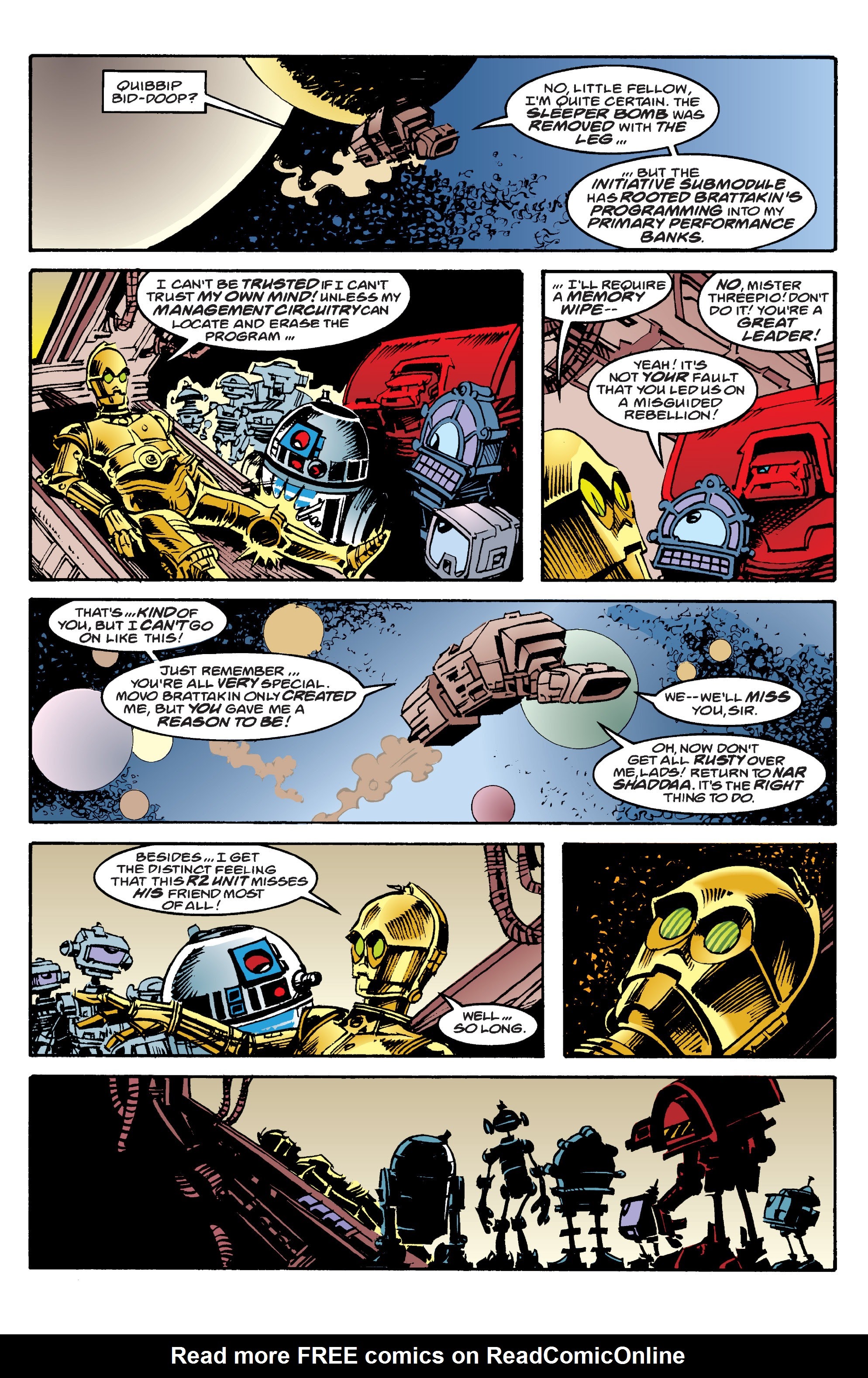 Read online Star Wars: Droids (1995) comic -  Issue #4 - 23