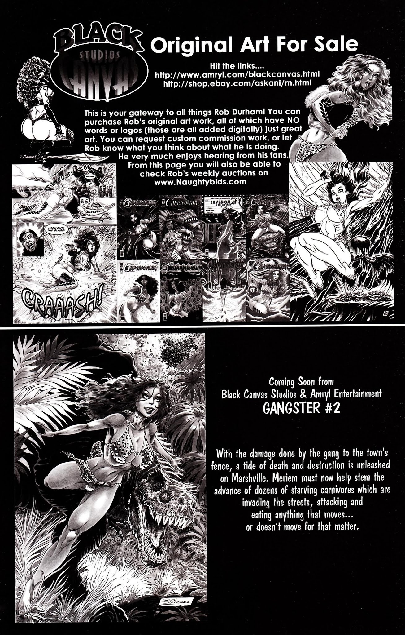 Read online Cavewoman: Gangster comic -  Issue #1 - 26