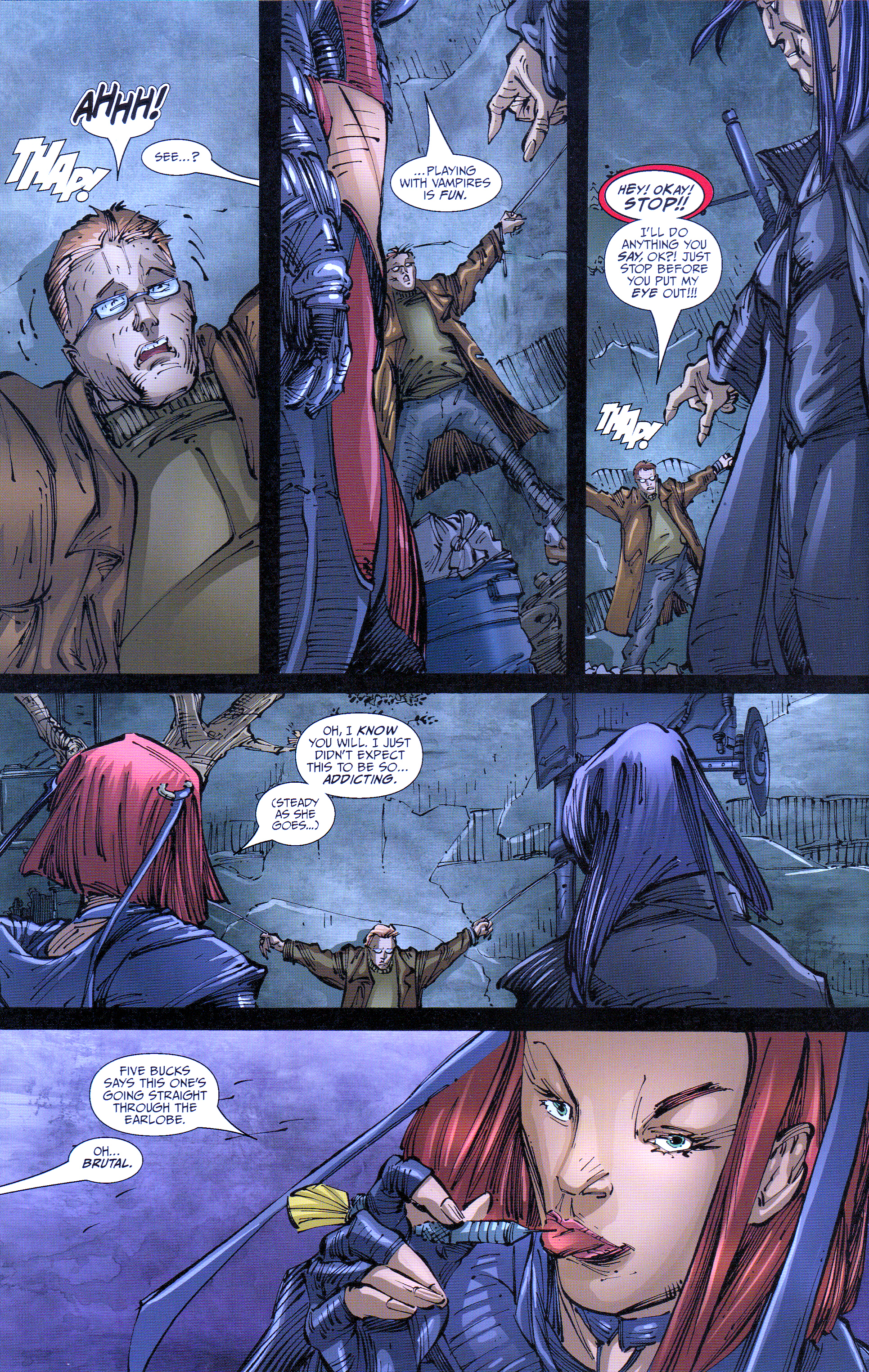 Read online BloodRayne: Red Blood Run comic -  Issue #1 - 20