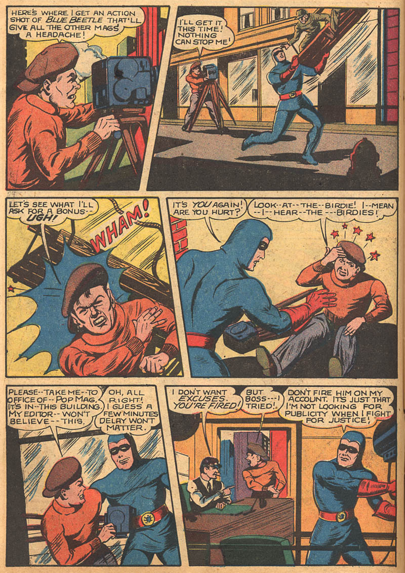 Read online The Blue Beetle comic -  Issue #42 - 8