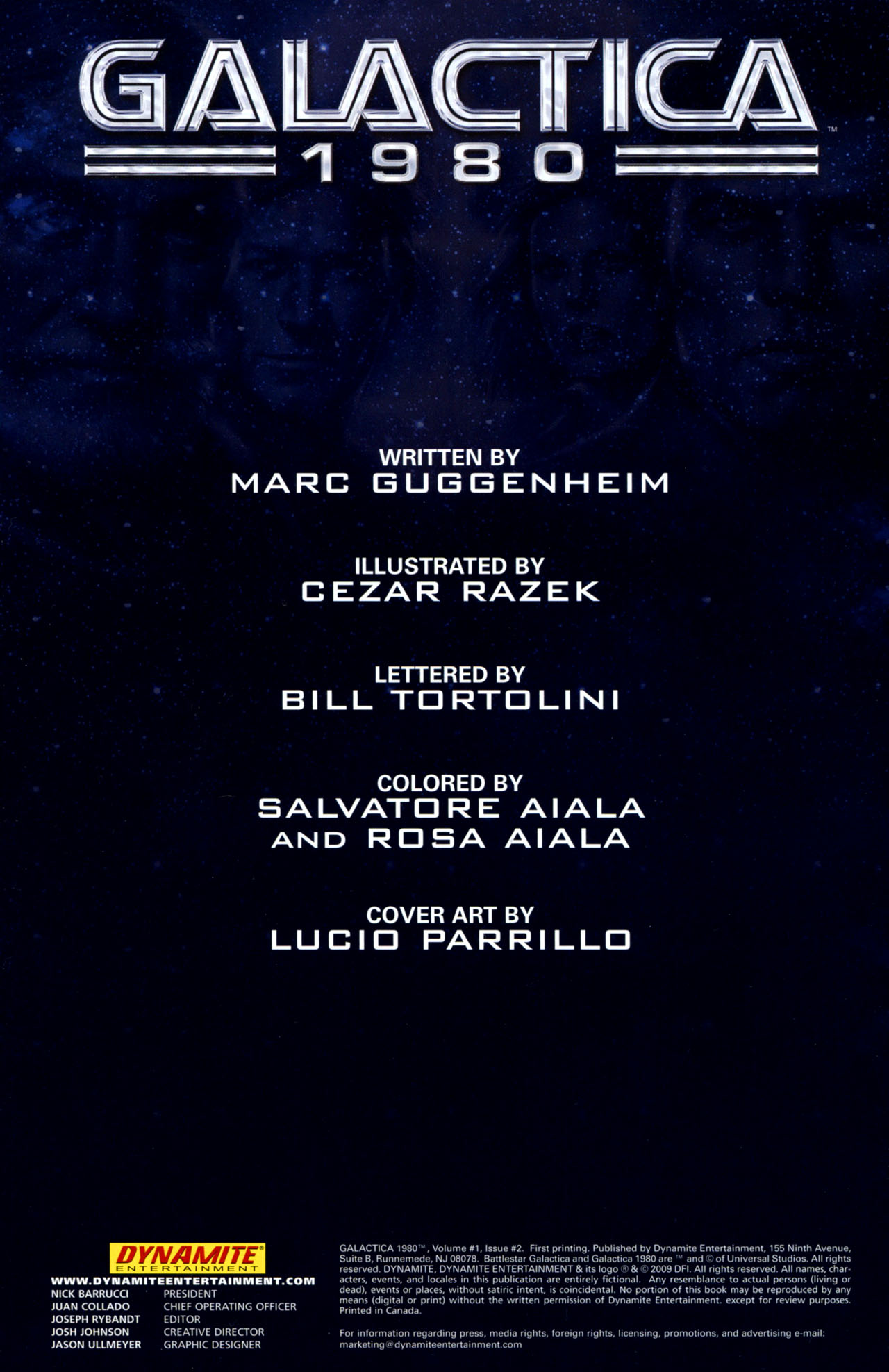 Read online Galactica 1980 comic -  Issue #2 - 2