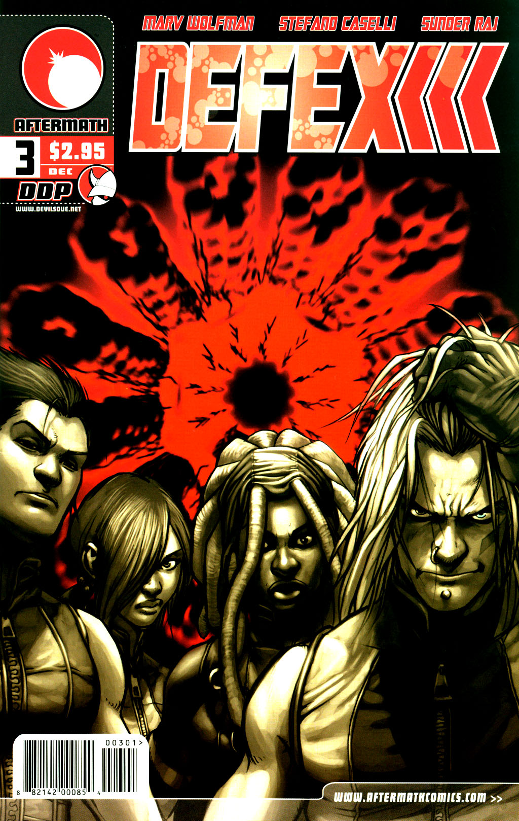 Read online Defex comic -  Issue #3 - 1