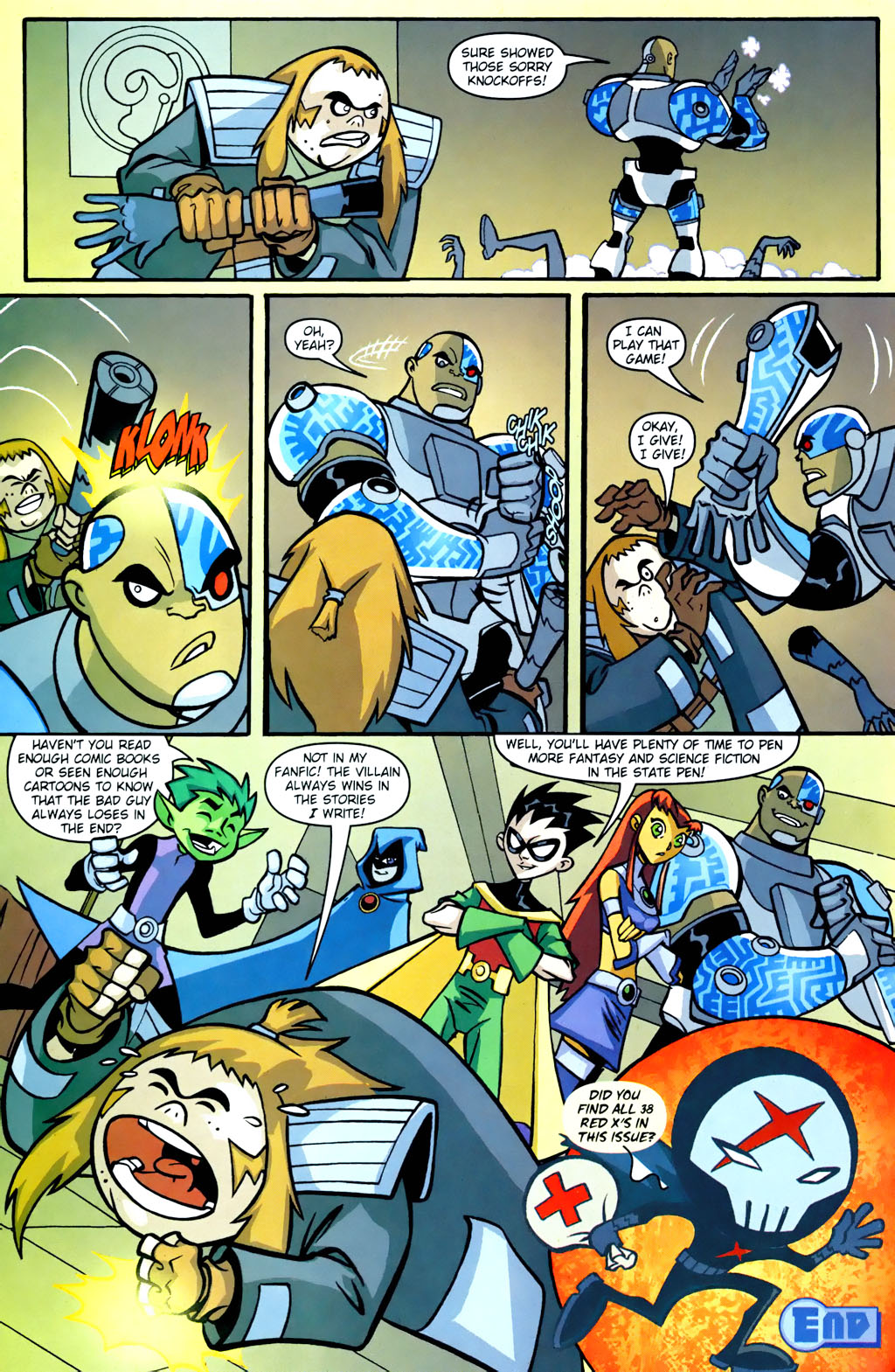 Read online Teen Titans Go! (2003) comic -  Issue #23 - 21