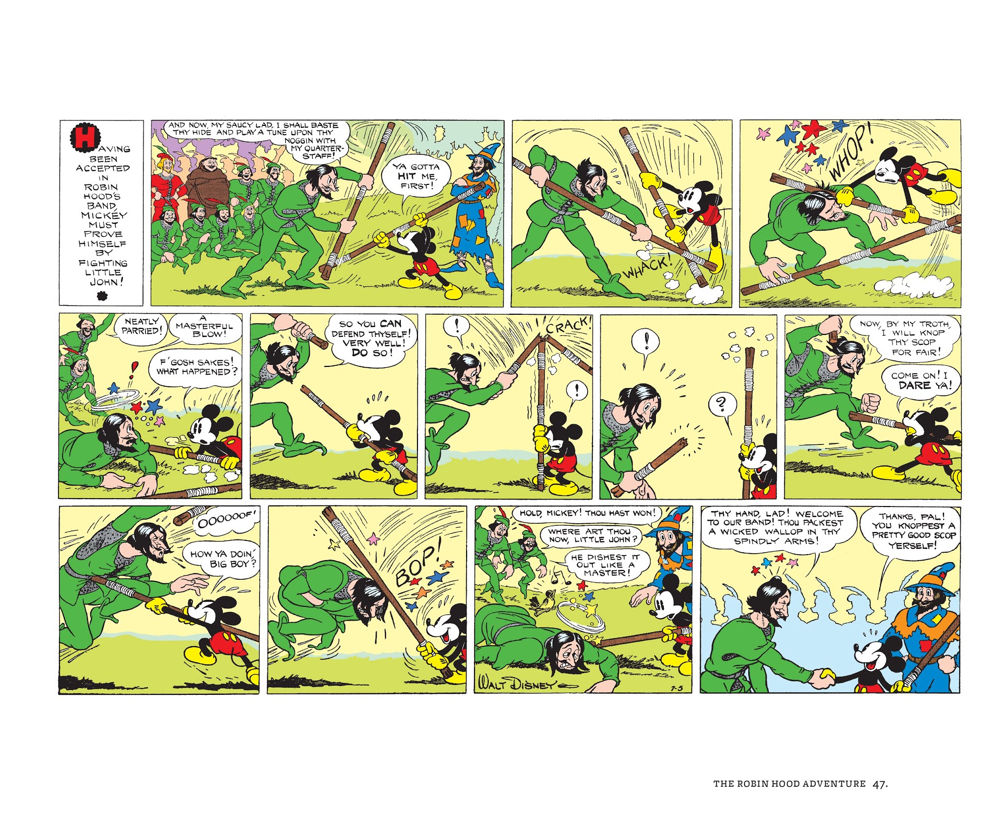 Read online Walt Disney's Mickey Mouse Color Sundays comic -  Issue # TPB 2 (Part 1) - 47