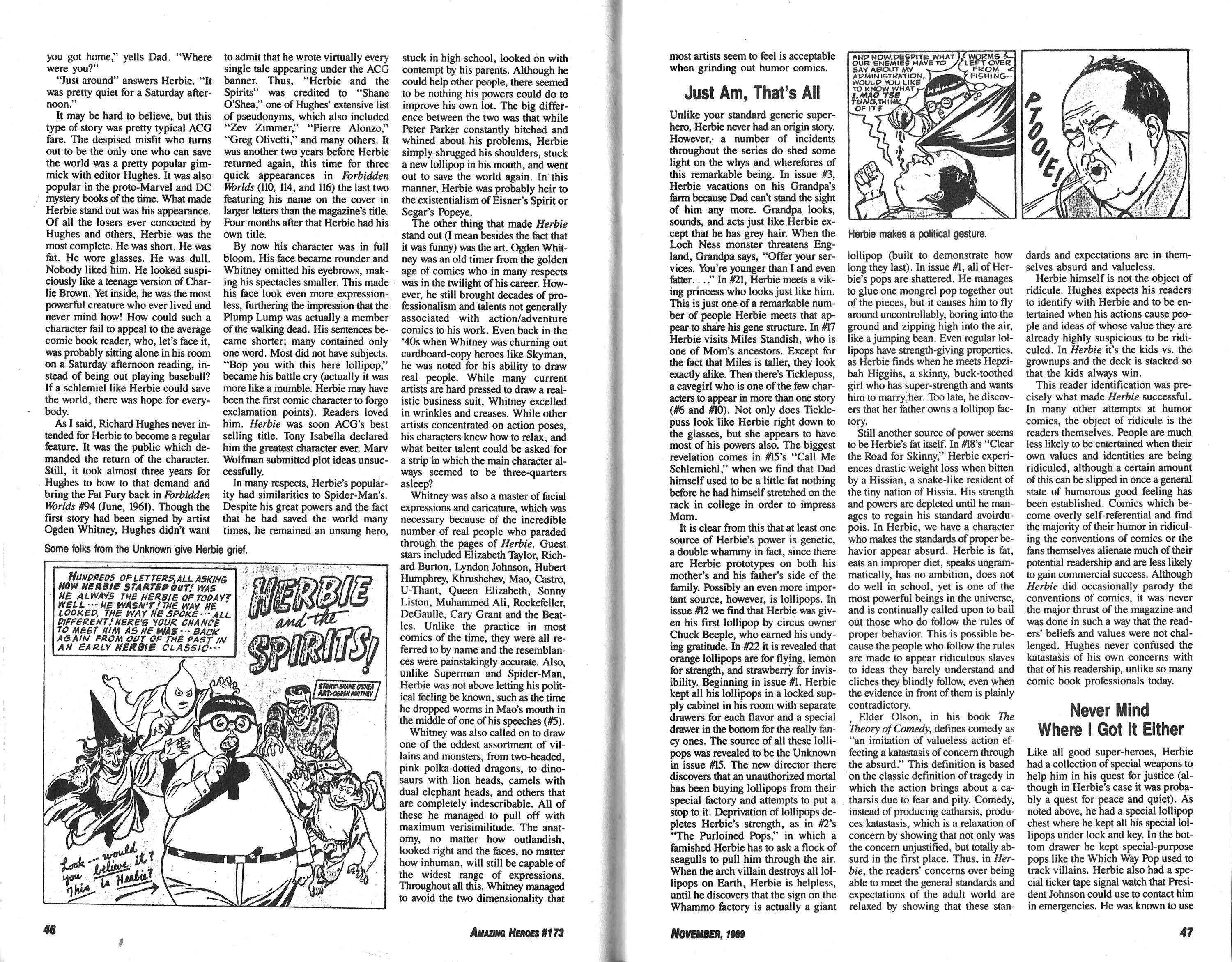 Read online Amazing Heroes comic -  Issue #173 - 24