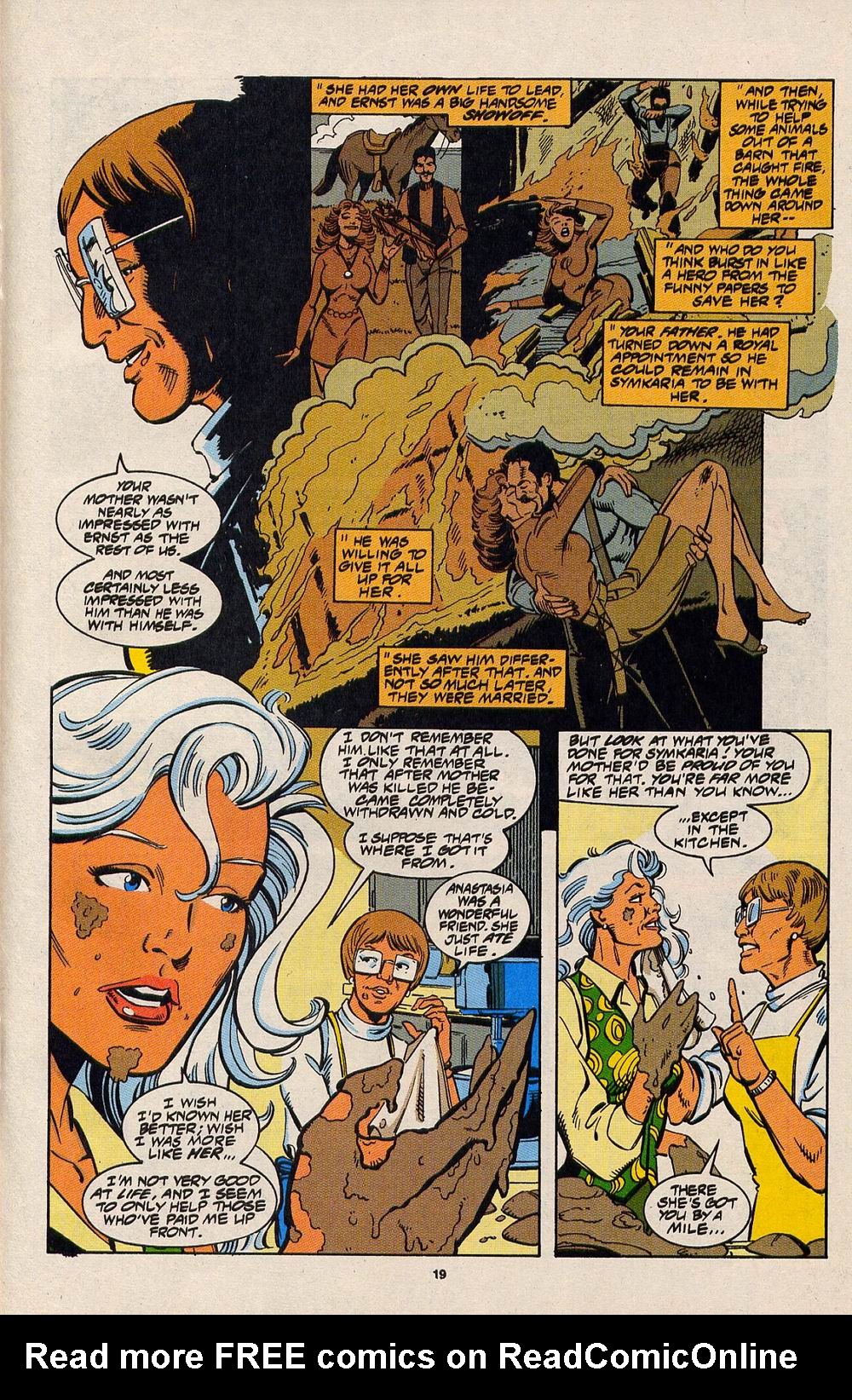 Read online Silver Sable and the Wild Pack comic -  Issue #34 - 16