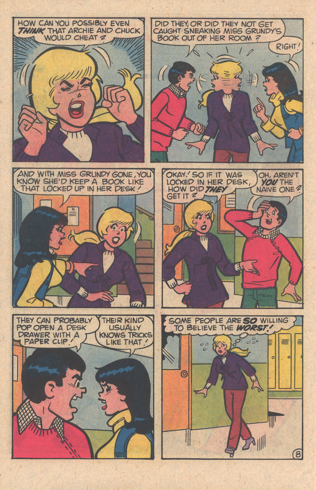 Read online Archie at Riverdale High (1972) comic -  Issue #77 - 30
