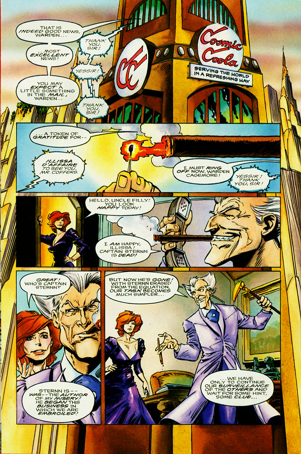 Read online Captain Sternn: Running Out of Time comic -  Issue #1 - 9