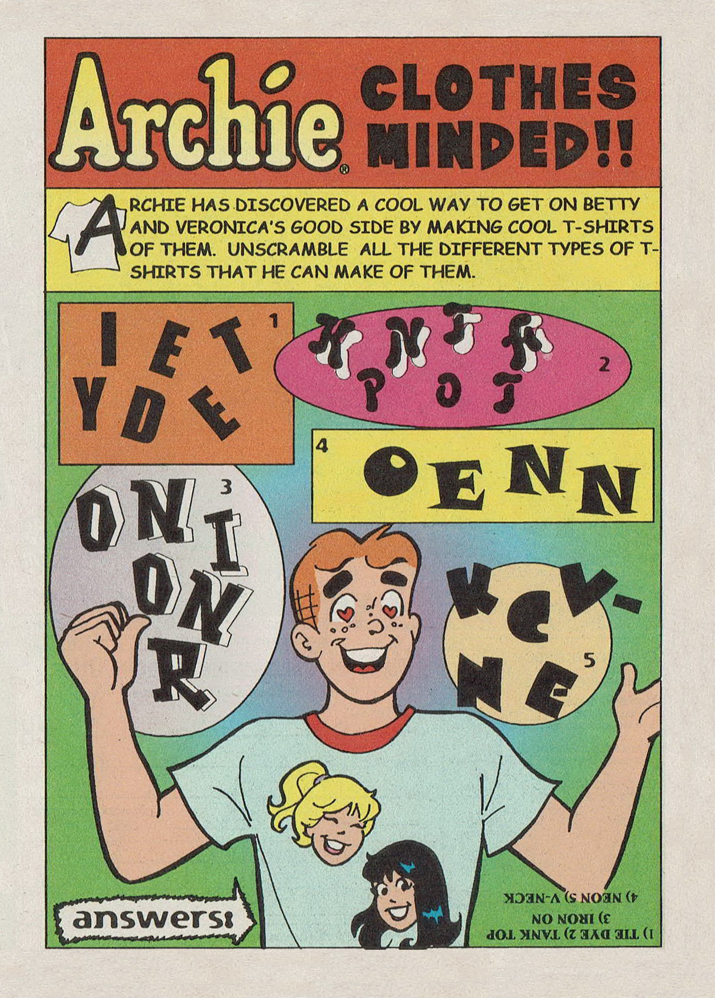 Read online Archie's Story & Game Digest Magazine comic -  Issue #39 - 93