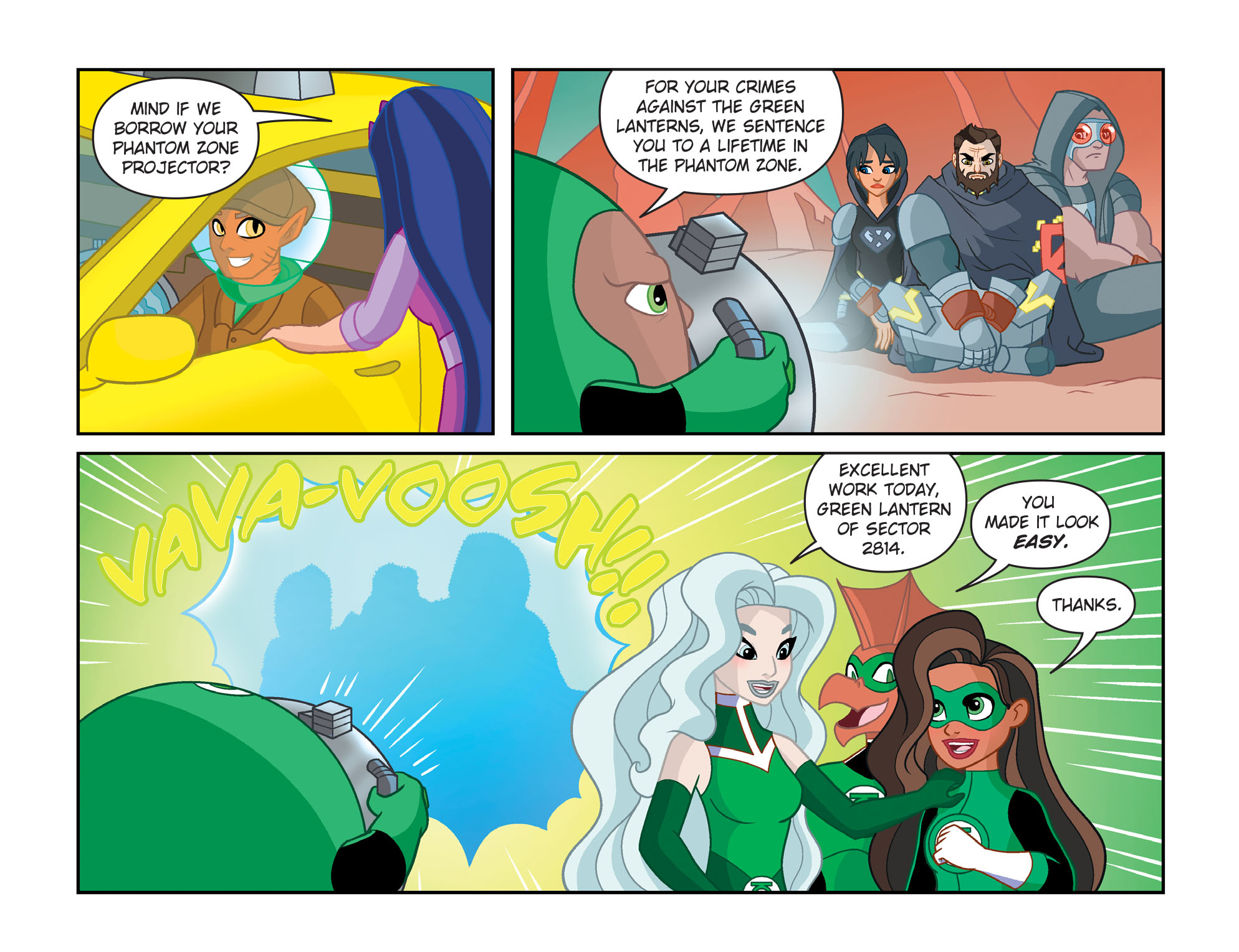 Read online DC Super Hero Girls: Spaced Out comic -  Issue #12 - 17