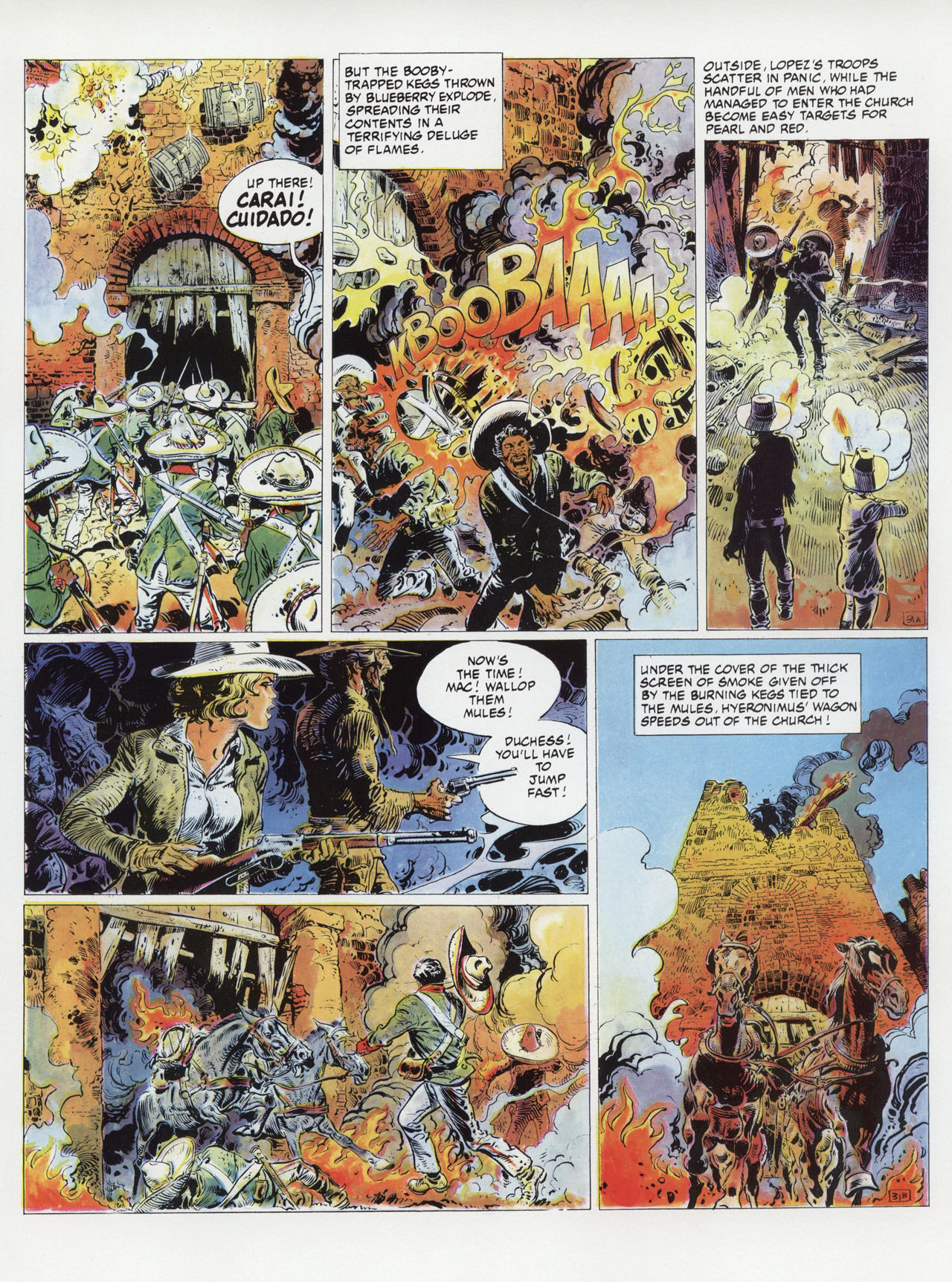 Read online Epic Graphic Novel: Blueberry comic -  Issue #2 - 37