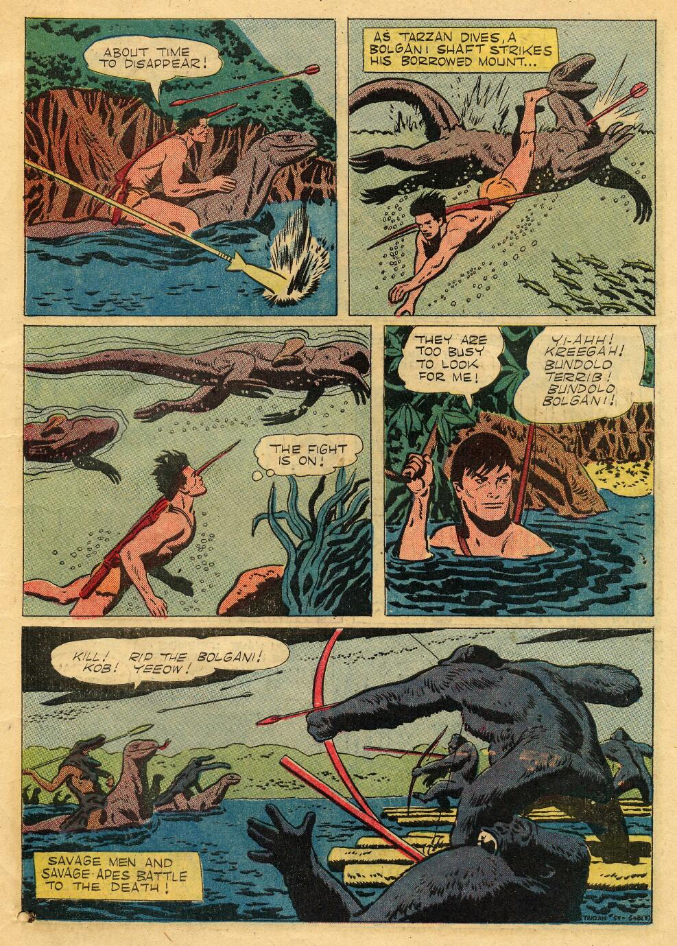 Read online Tarzan (1948) comic -  Issue #59 - 13