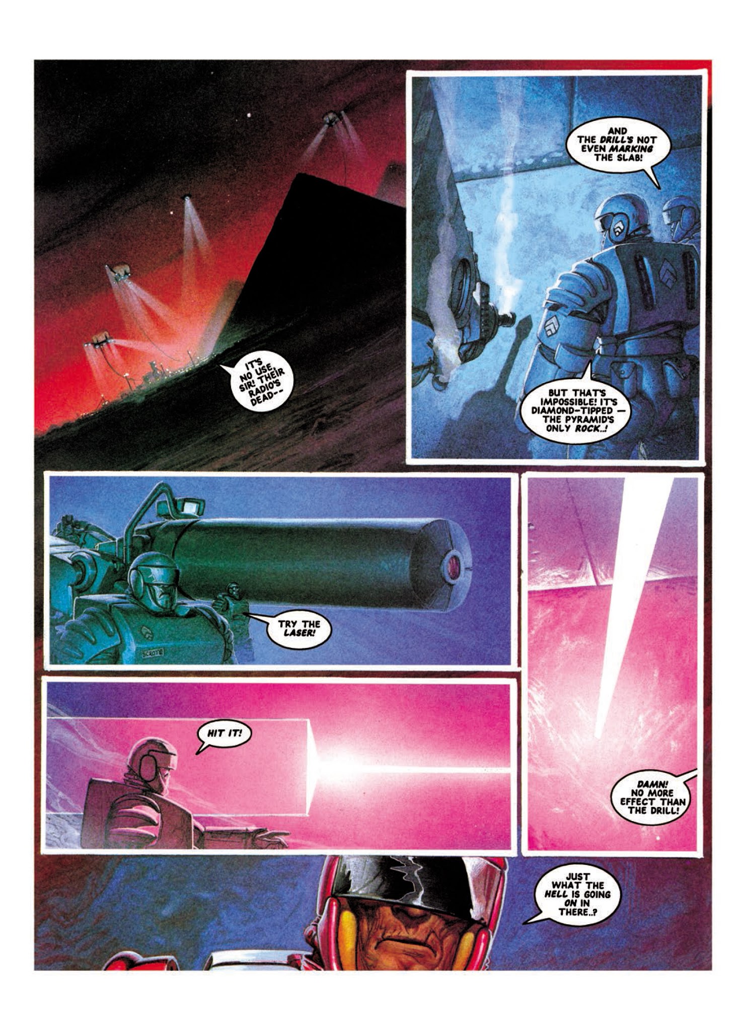 Read online Judge Anderson: The Psi Files comic -  Issue # TPB 2 - 129