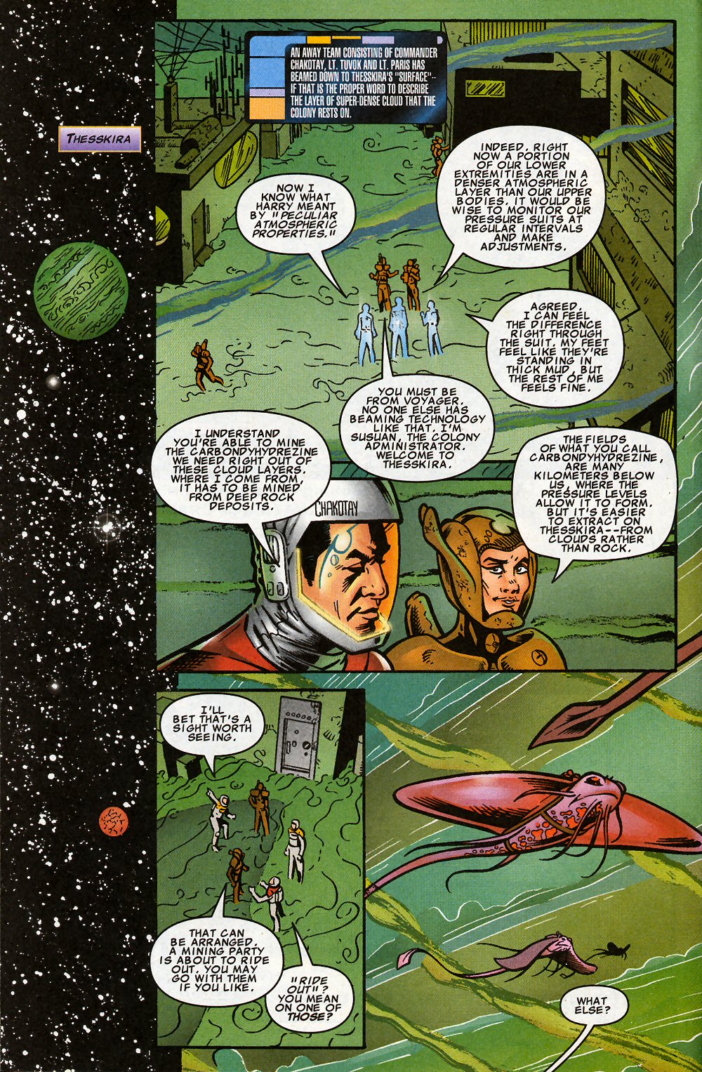 Read online Star Trek: Voyager comic -  Issue #13 - 8