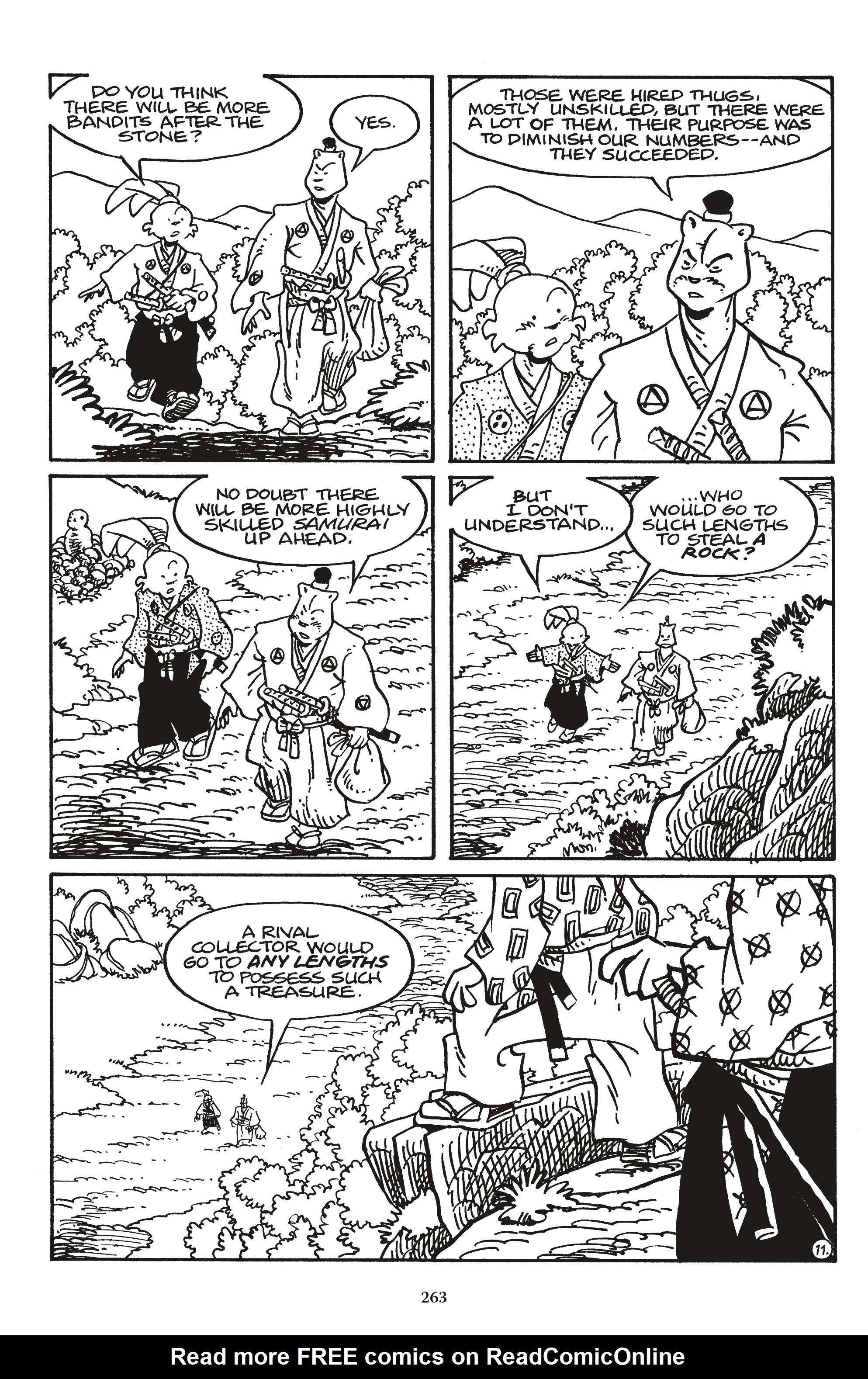 Read online The Usagi Yojimbo Saga comic -  Issue # TPB 8 (Part 3) - 61