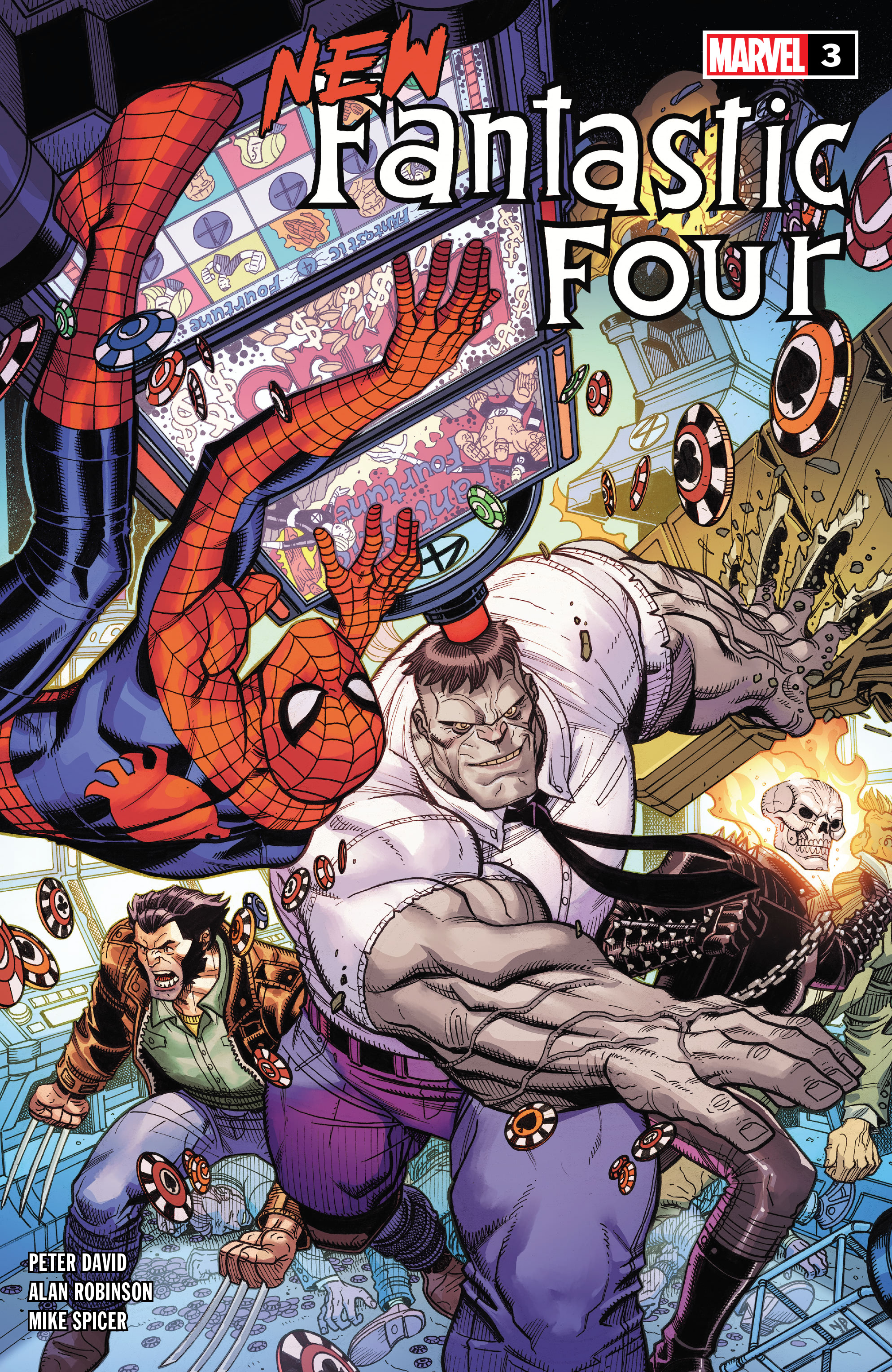 Read online New Fantastic Four comic -  Issue #3 - 1