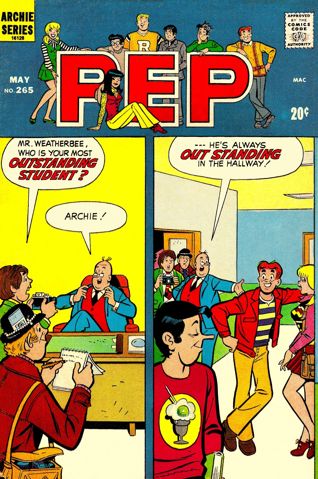 Pep Comics issue 265 - Page 1
