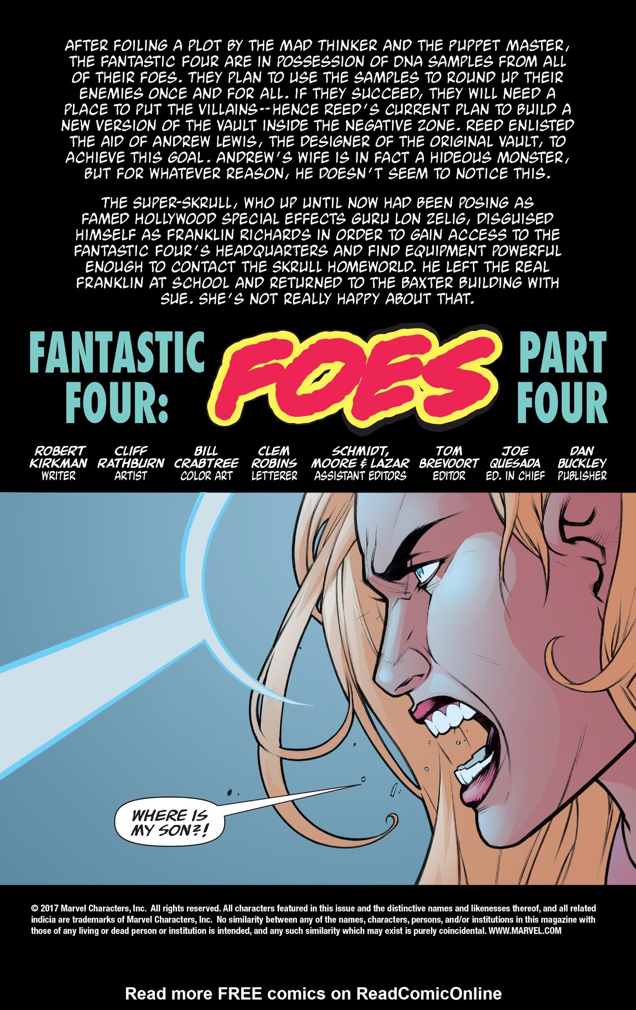 Read online Fantastic Four: Foes comic -  Issue #4 - 2