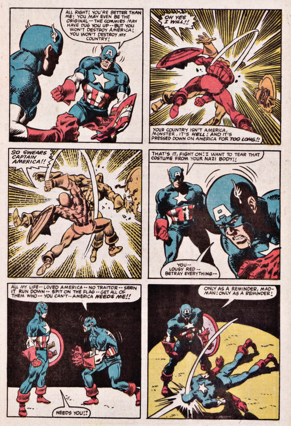 Read online What If? (1977) comic -  Issue #44 - Captain America were revived today - 37