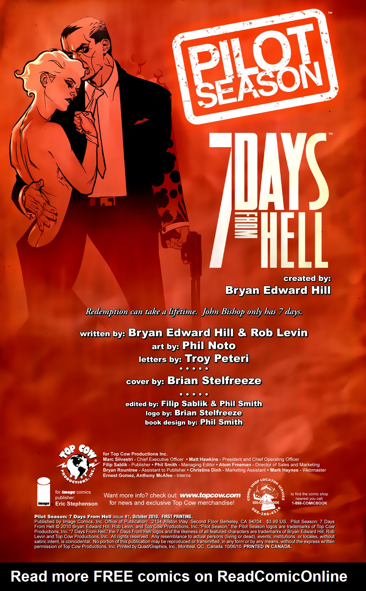 Read online Pilot Season 2010 comic -  Issue # Issue 7 Days from Hell - 2