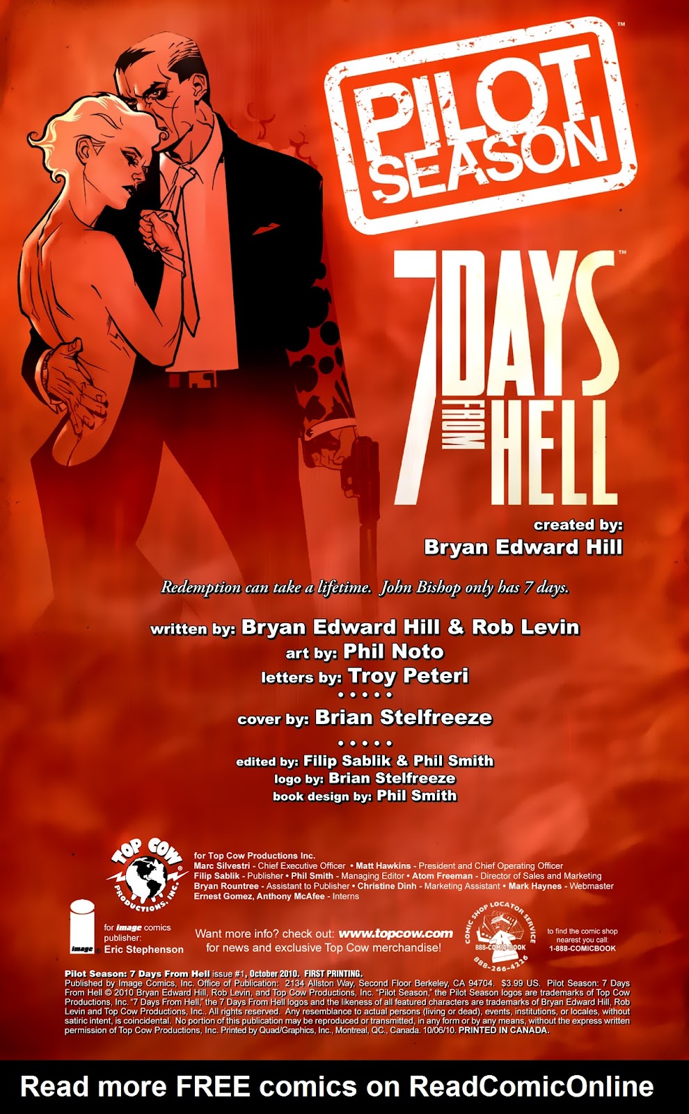 <{ $series->title }} issue Issue 7 Days from Hell - Page 2