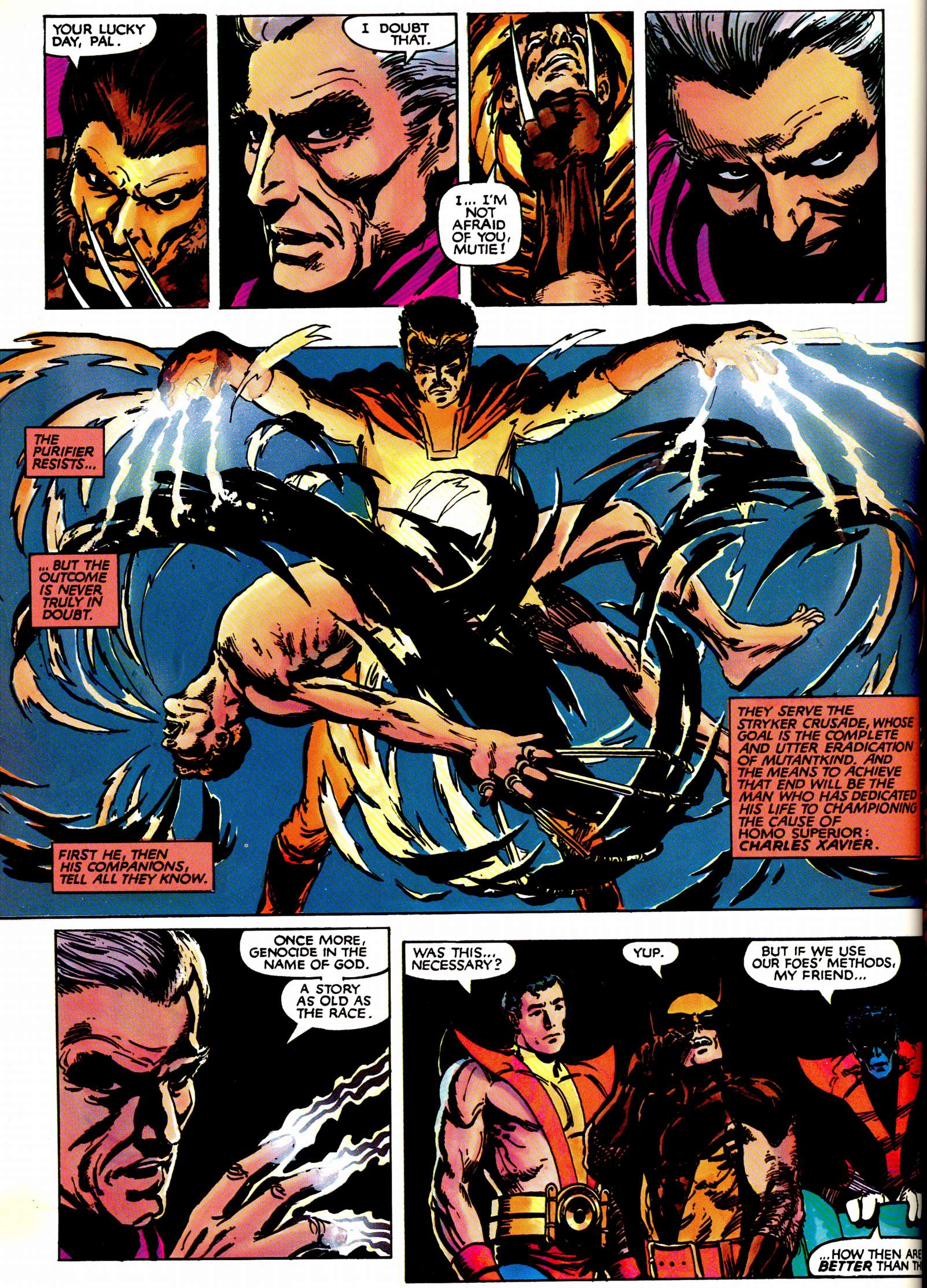 Read online Marvel Graphic Novel comic -  Issue #5 - X-Men - God Loves, Man Kills - 29