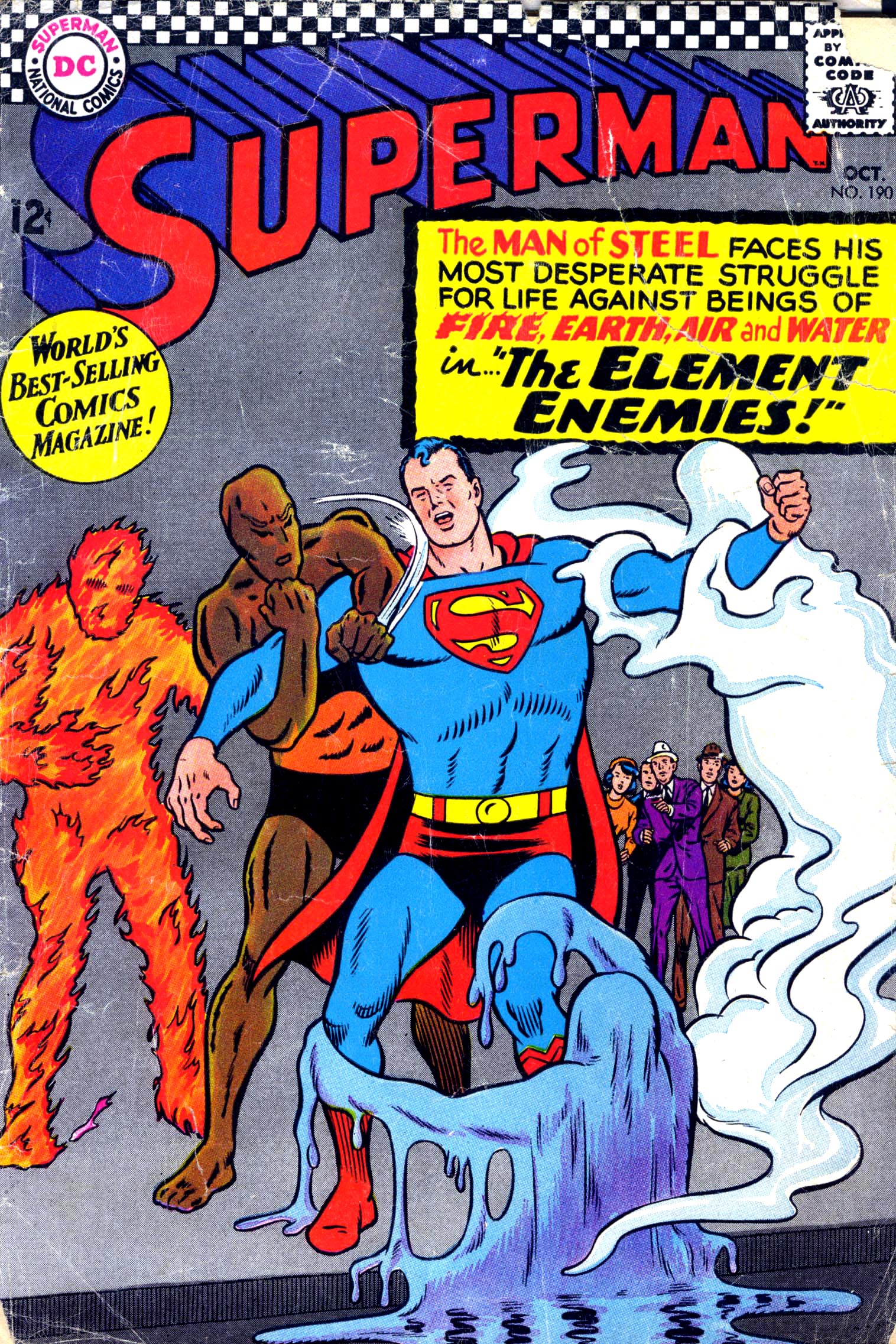Read online Superman (1939) comic -  Issue #190 - 1