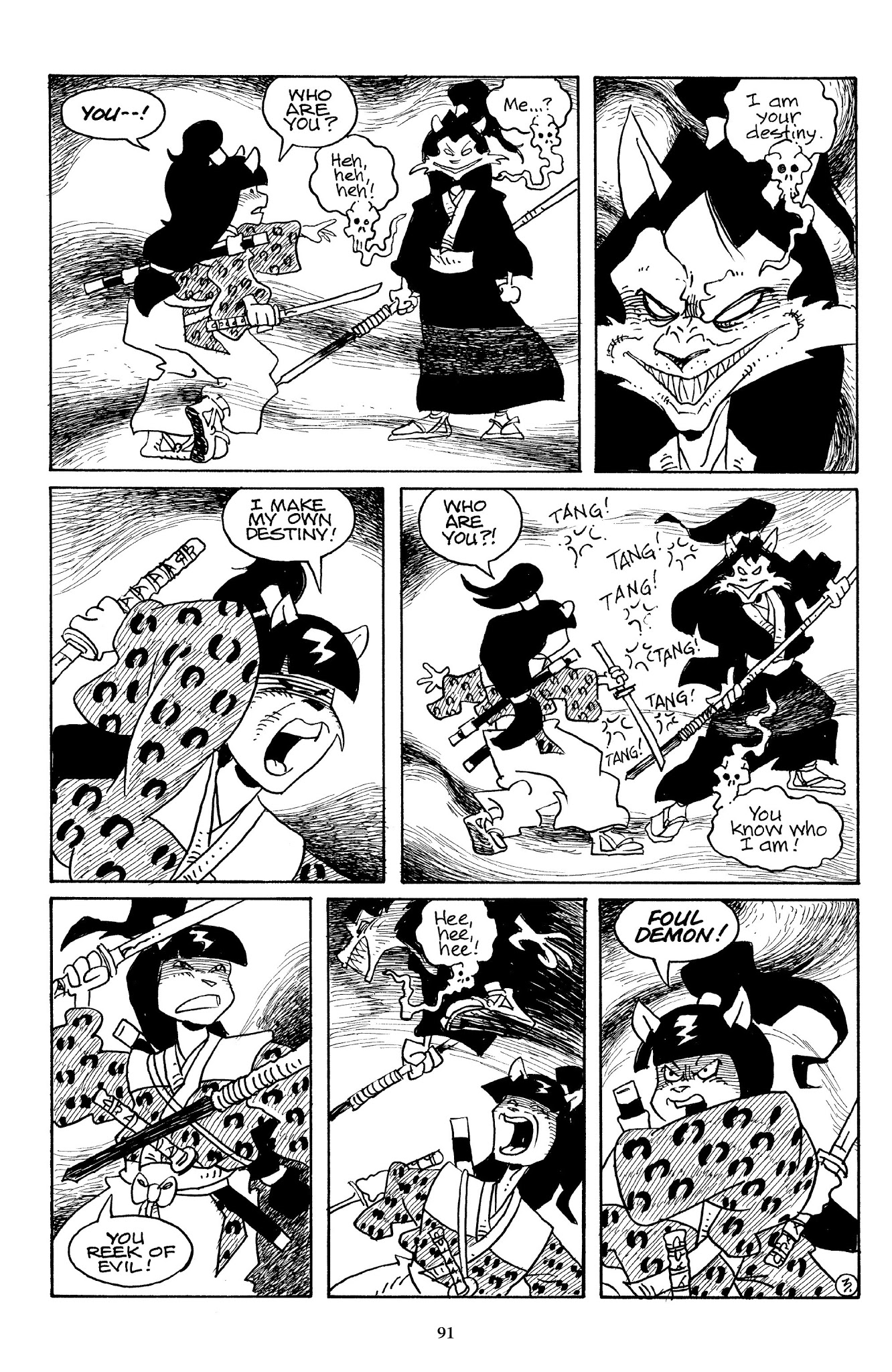 Read online The Usagi Yojimbo Saga comic -  Issue # TPB 5 - 88