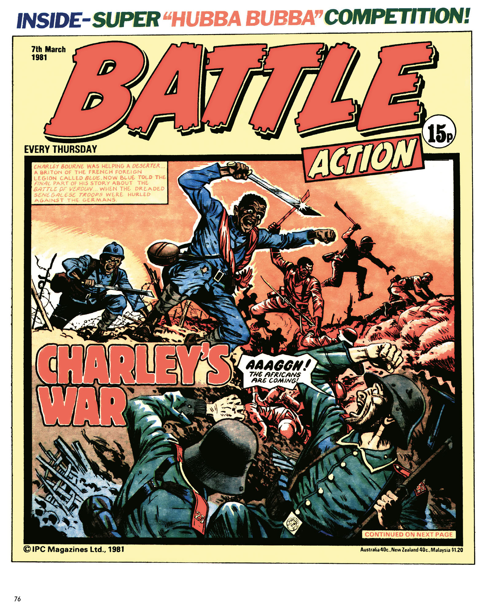 Read online Charley's War: The Definitive Collection comic -  Issue # TPB 2 - 76