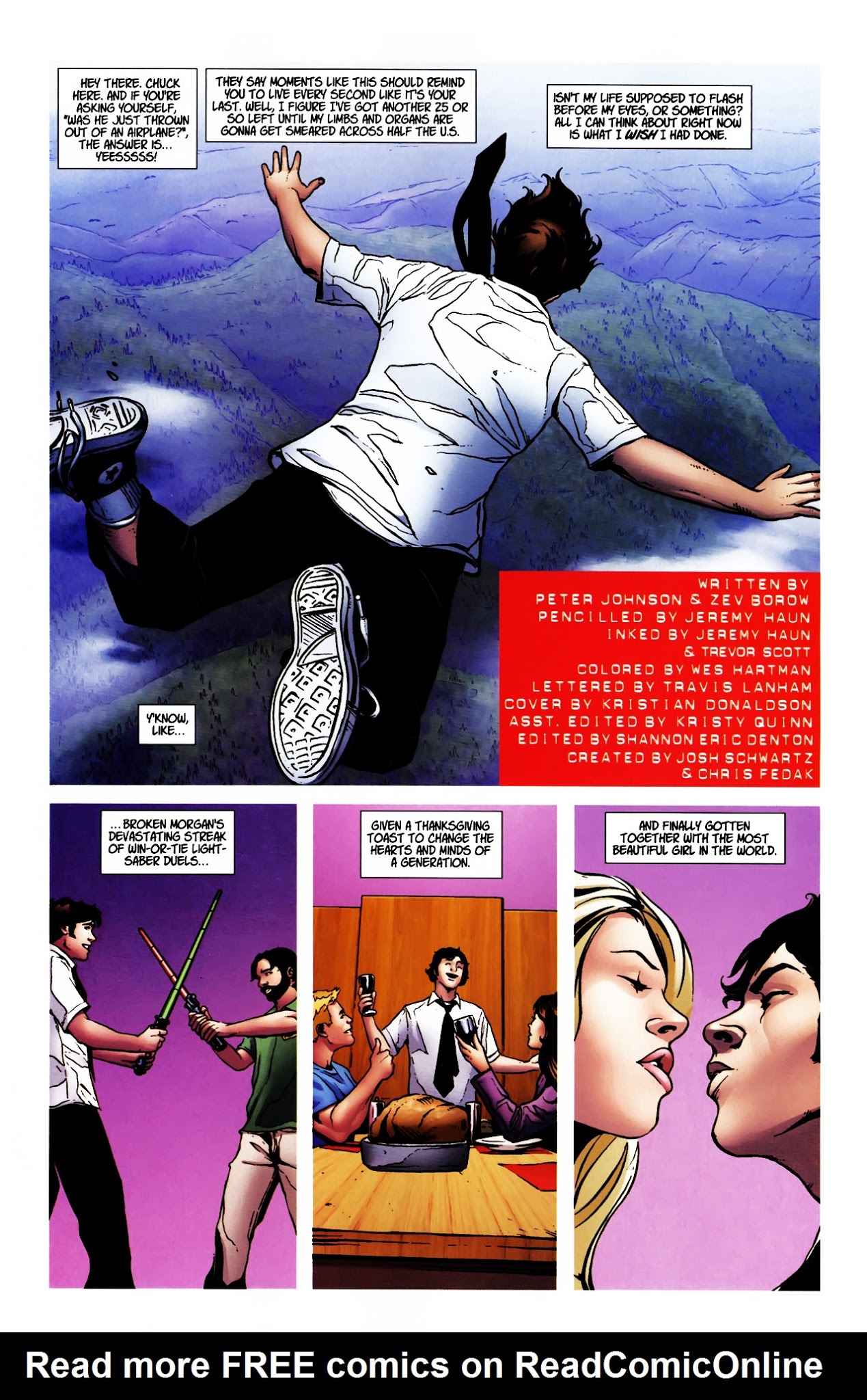 Read online Chuck comic -  Issue #6 - 2