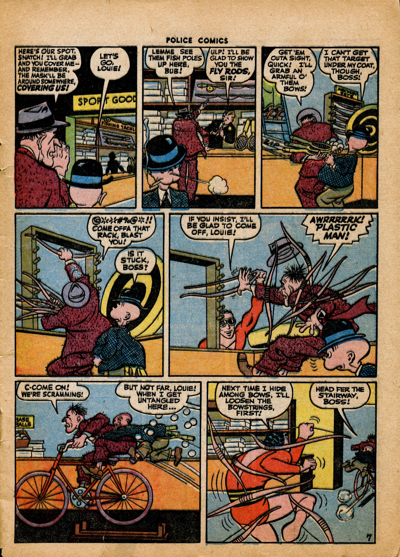 Read online Police Comics comic -  Issue #41 - 9