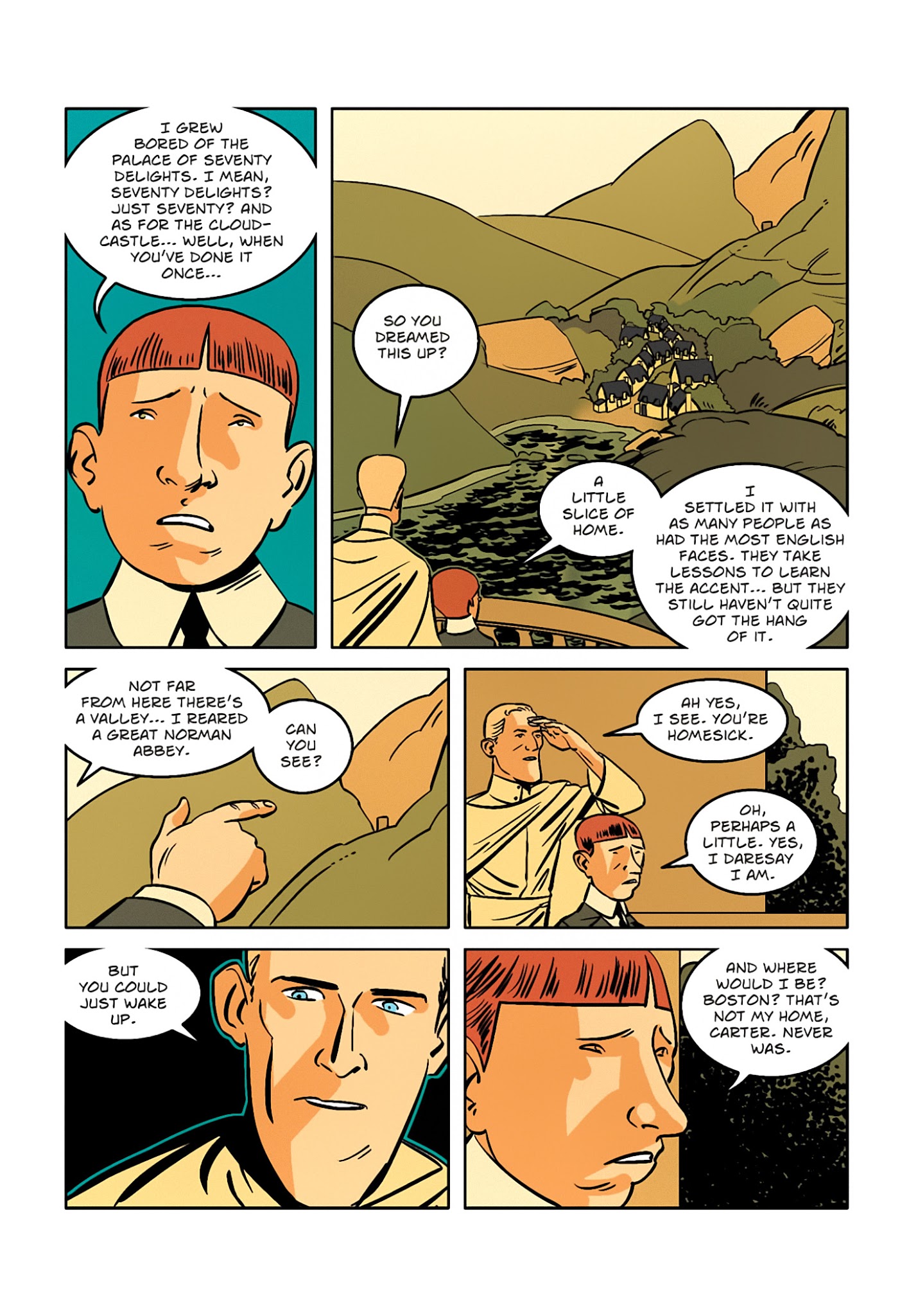 Read online The Dream-Quest of Unknown Kadath comic -  Issue # TPB - 93
