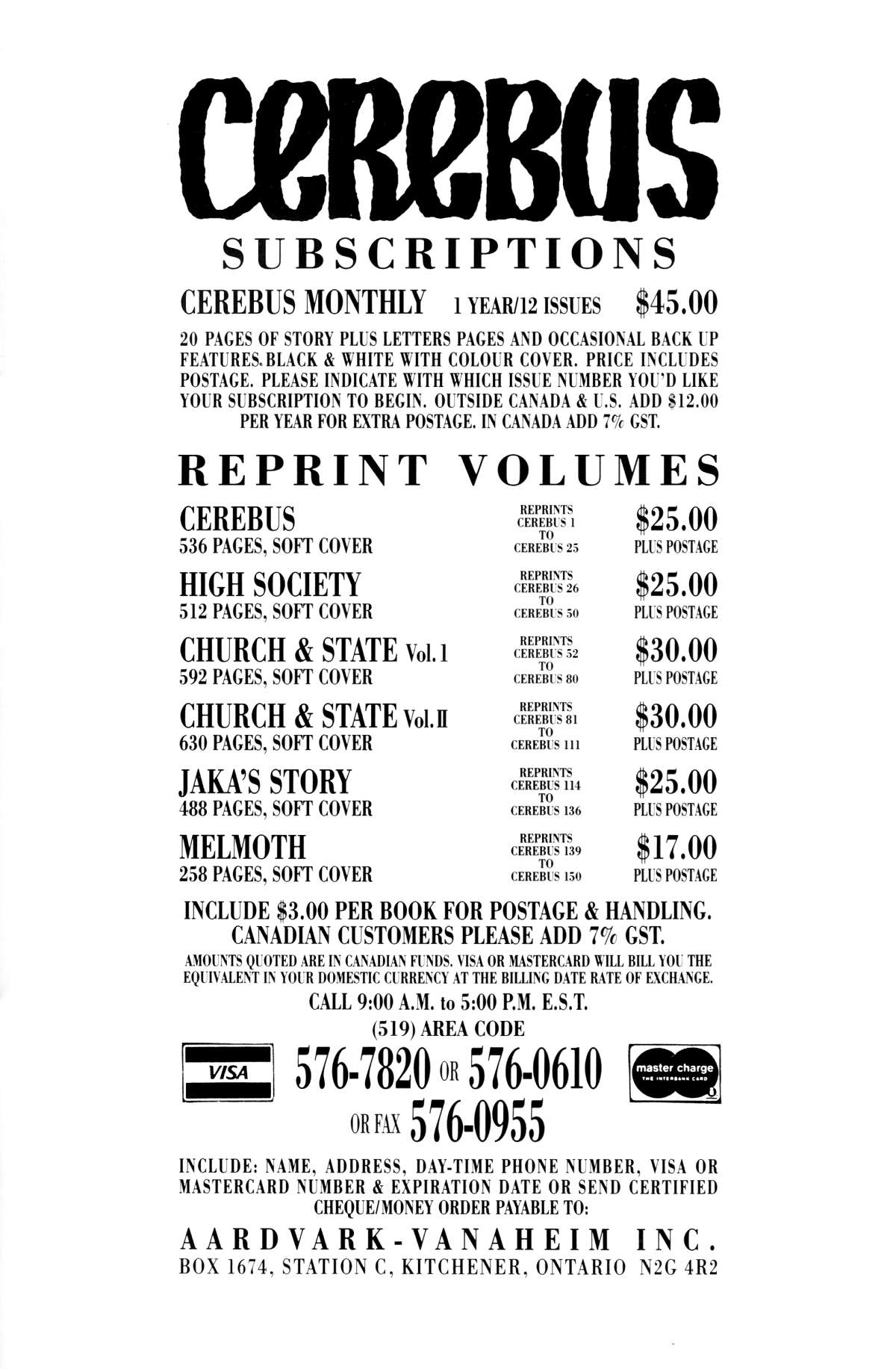 Read online Cerebus comic -  Issue #157 - 33